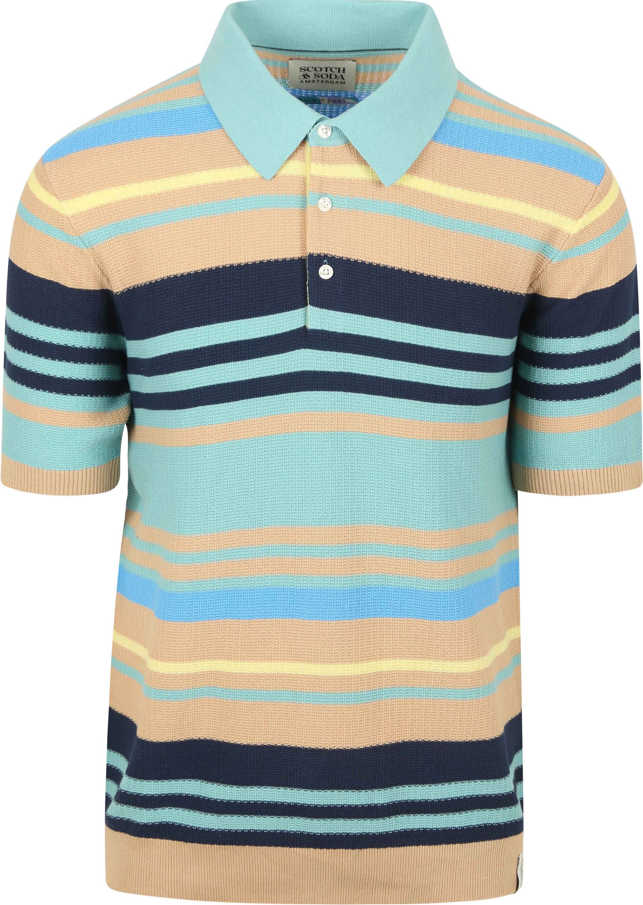 Scotch And Soda Strikket Polo Multifarvet 180103-260