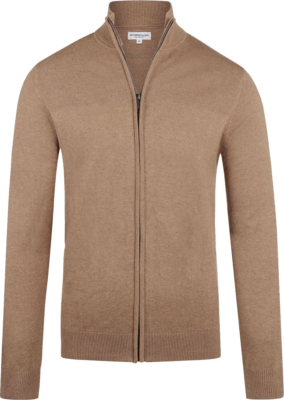 McGregor Cardigan Mix Laine Merino Beige MM232.1205.01-3005 commander en ligne | Suitable