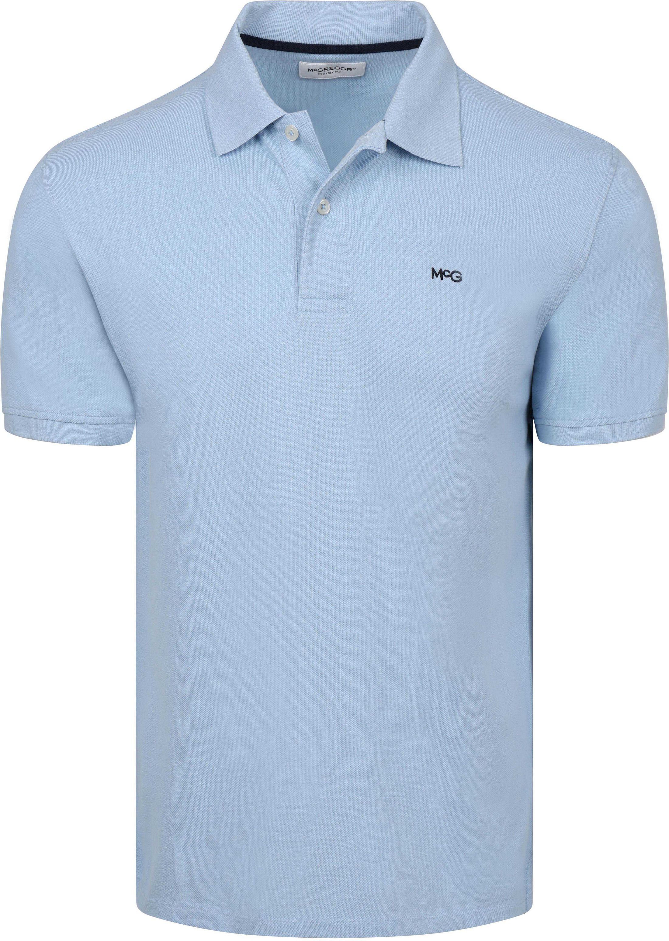 McGregor Polo Piqué Bleu Clair commander en ligne | Suitable