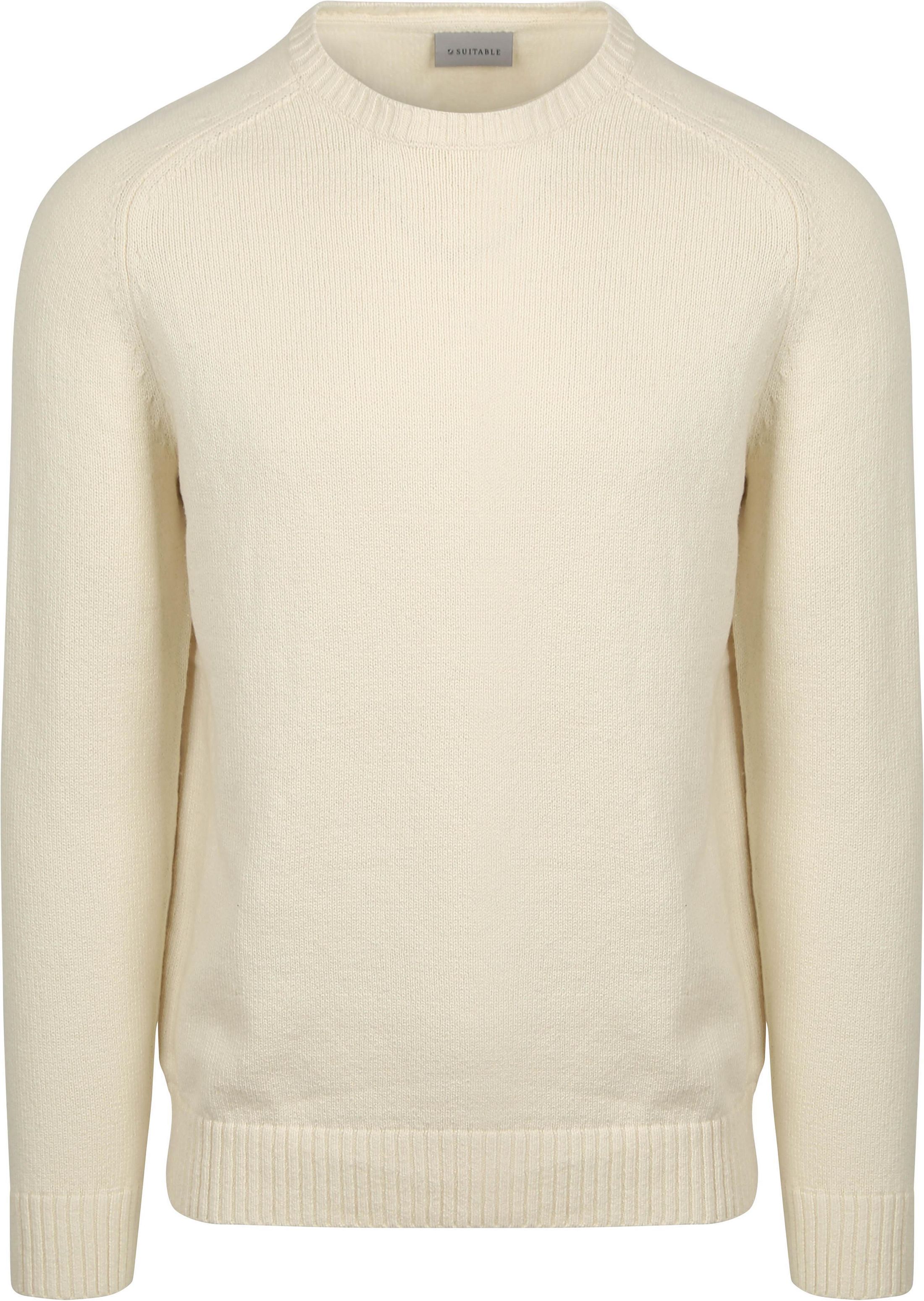 Suitable Pullover Rå Ecrue PU-O-RAW-25.02FCD 39101 RAW