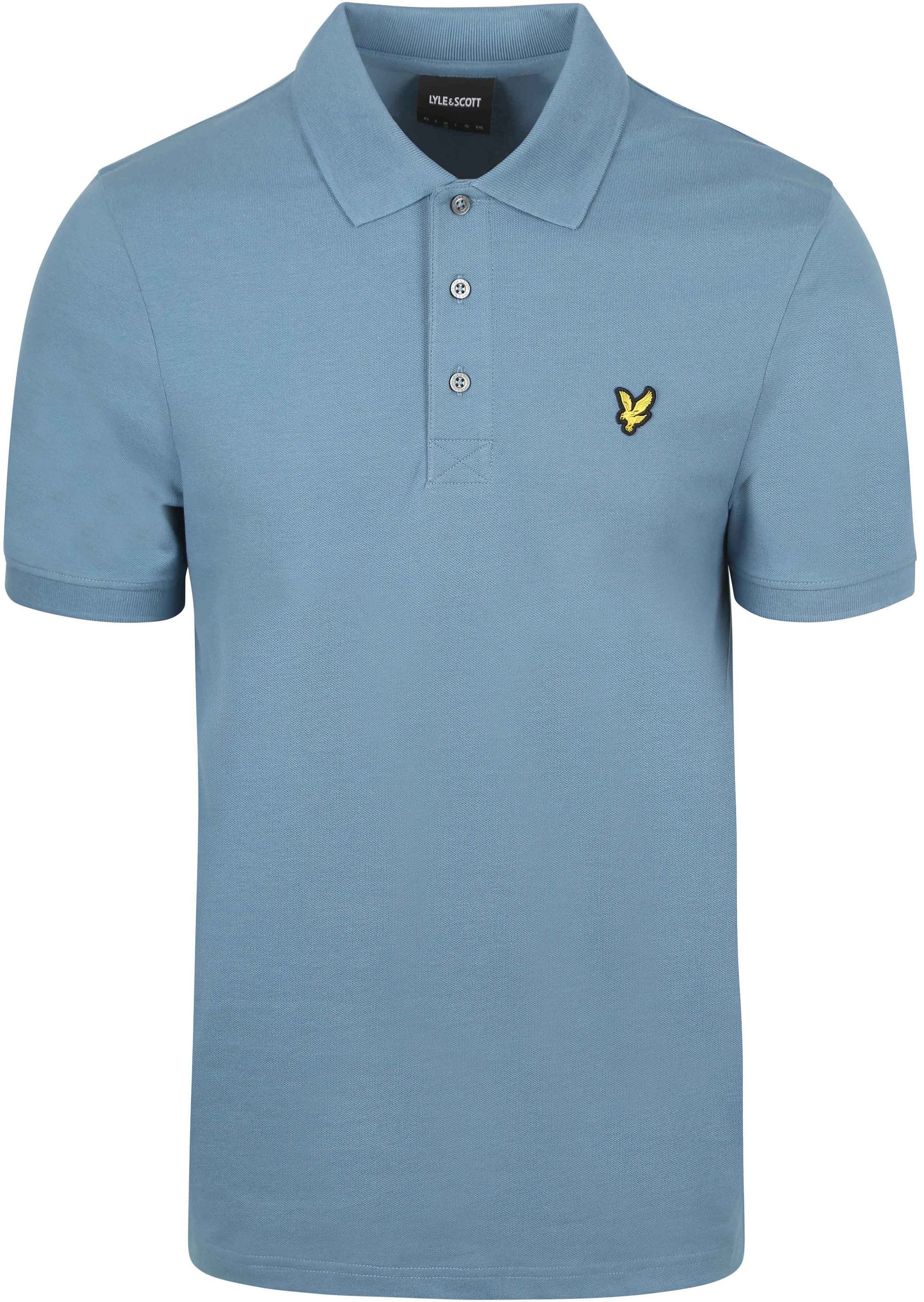 Lyle og Scott Poloskjorte Havblå SP400VOG-X861