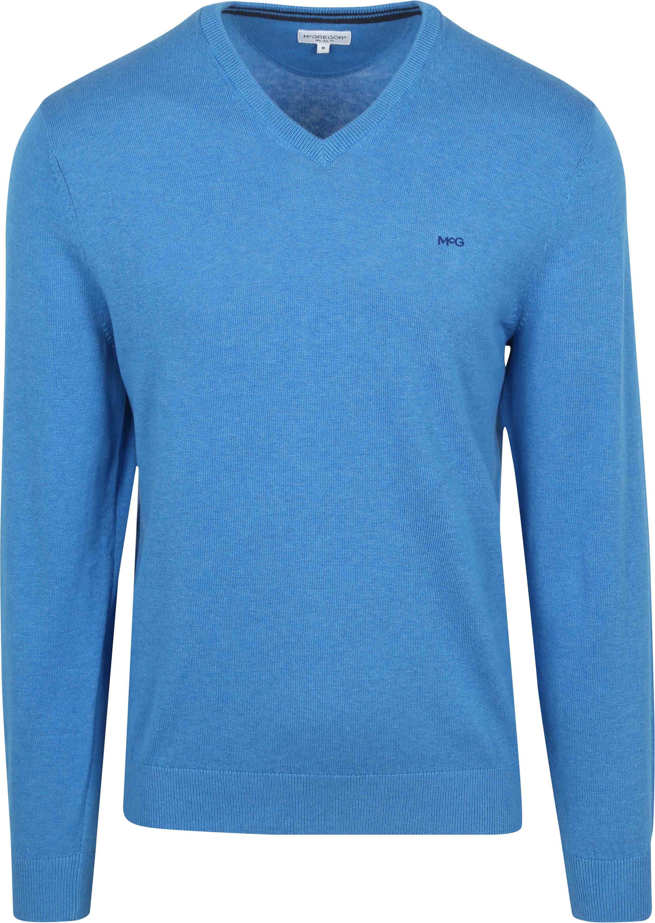 McGregor Pullover V-Neck Sea Blue order online | MM251.1201.01-2012 | Suitable Liechtenstein