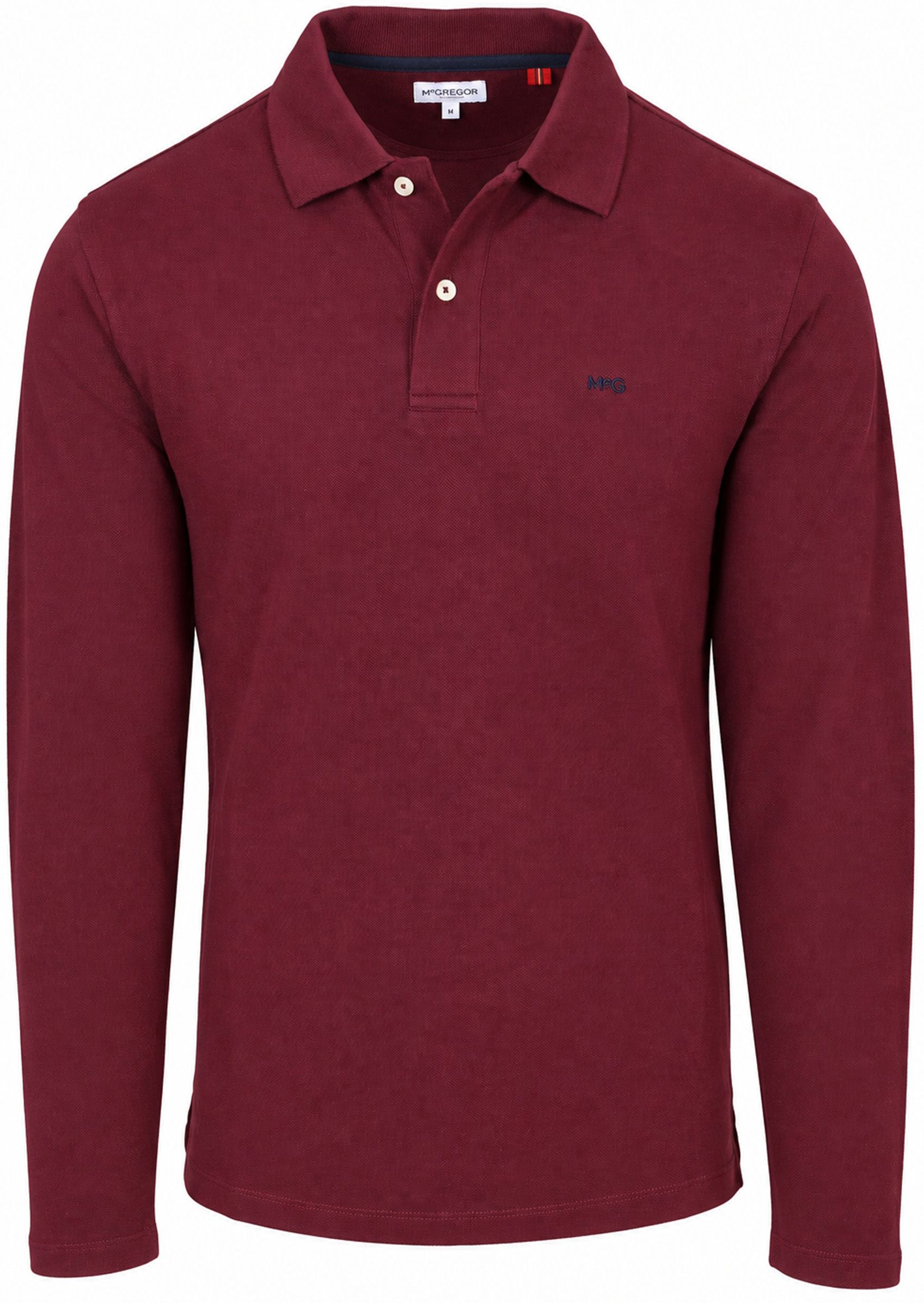 McGregor Longsleeve Classic Poloshirt Burgundy MM262.9003.01-4215 kaufen | Suitable