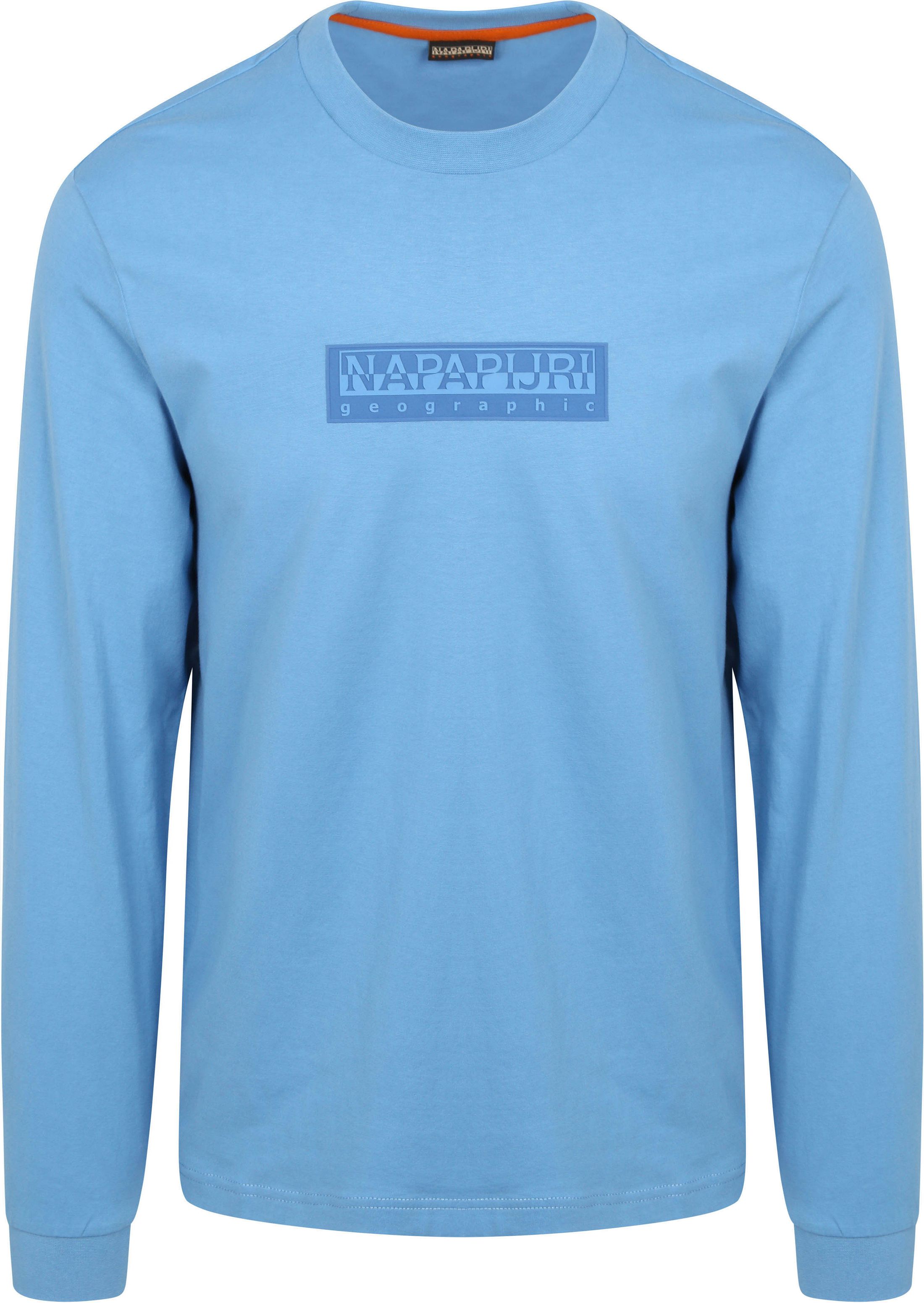 Napapijri Longsleeve T-shirt Logo Blue NP0A8BC5B9A1 order online | Suitable
