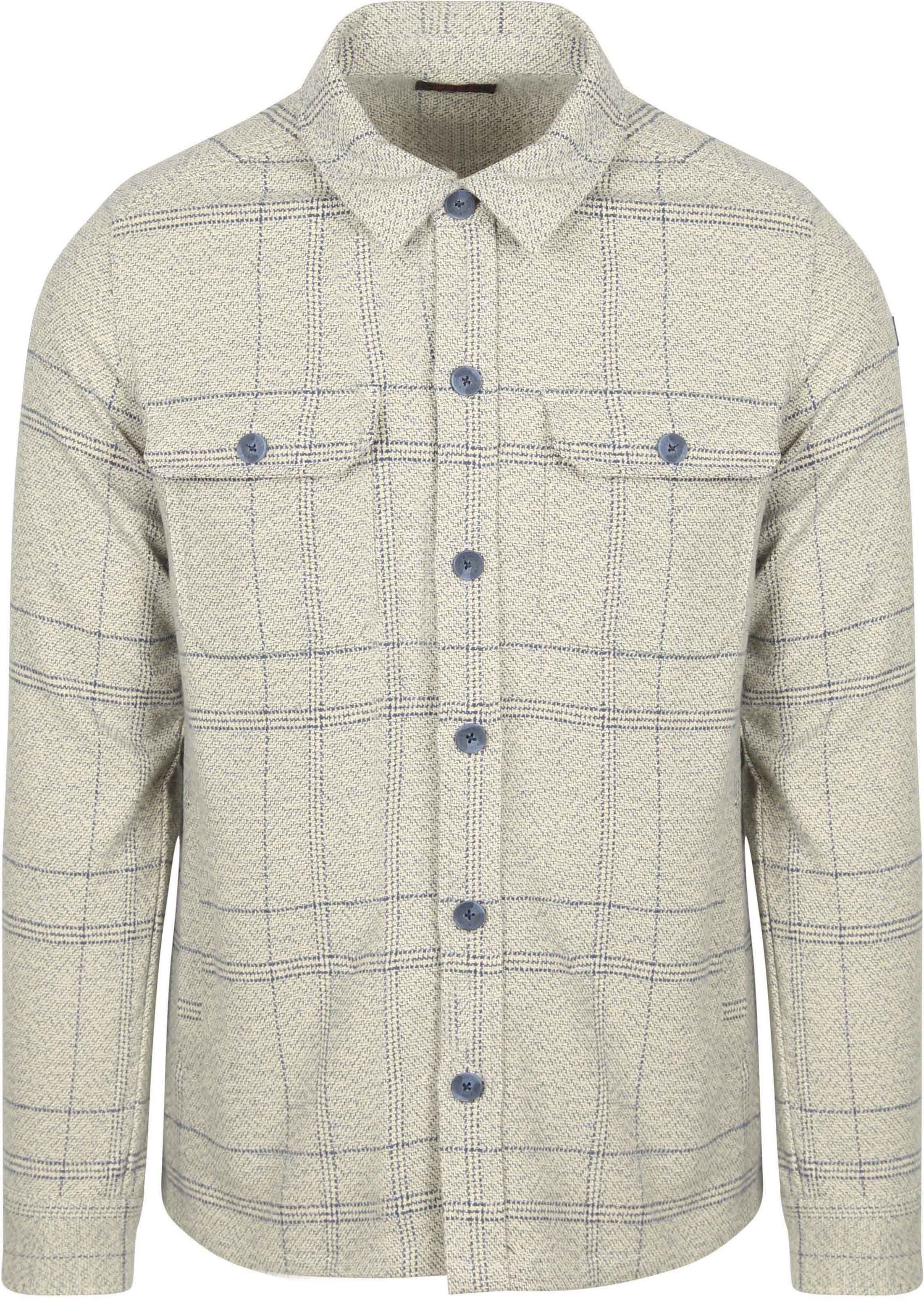 NZA Overshirt Atlas Tenax Check Blauw 25GN571-1685 kopen | Suitable