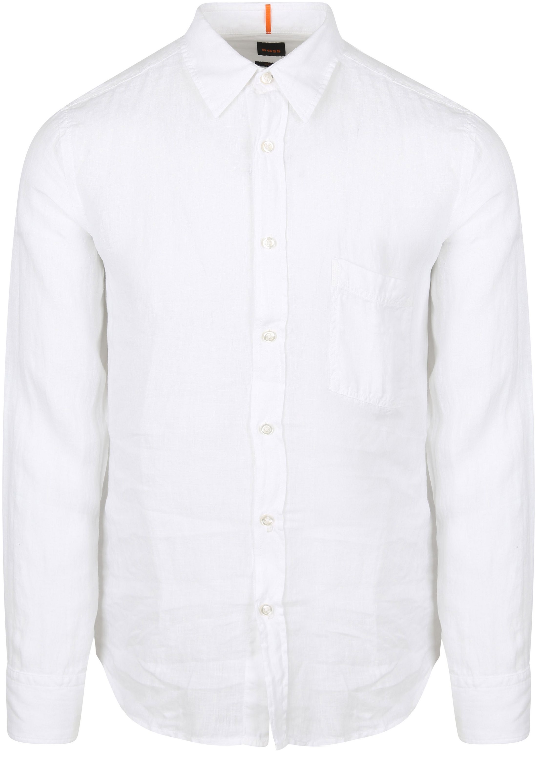 BOSS Relegant Shirt Linen White 50537381-100 order online | Suitable