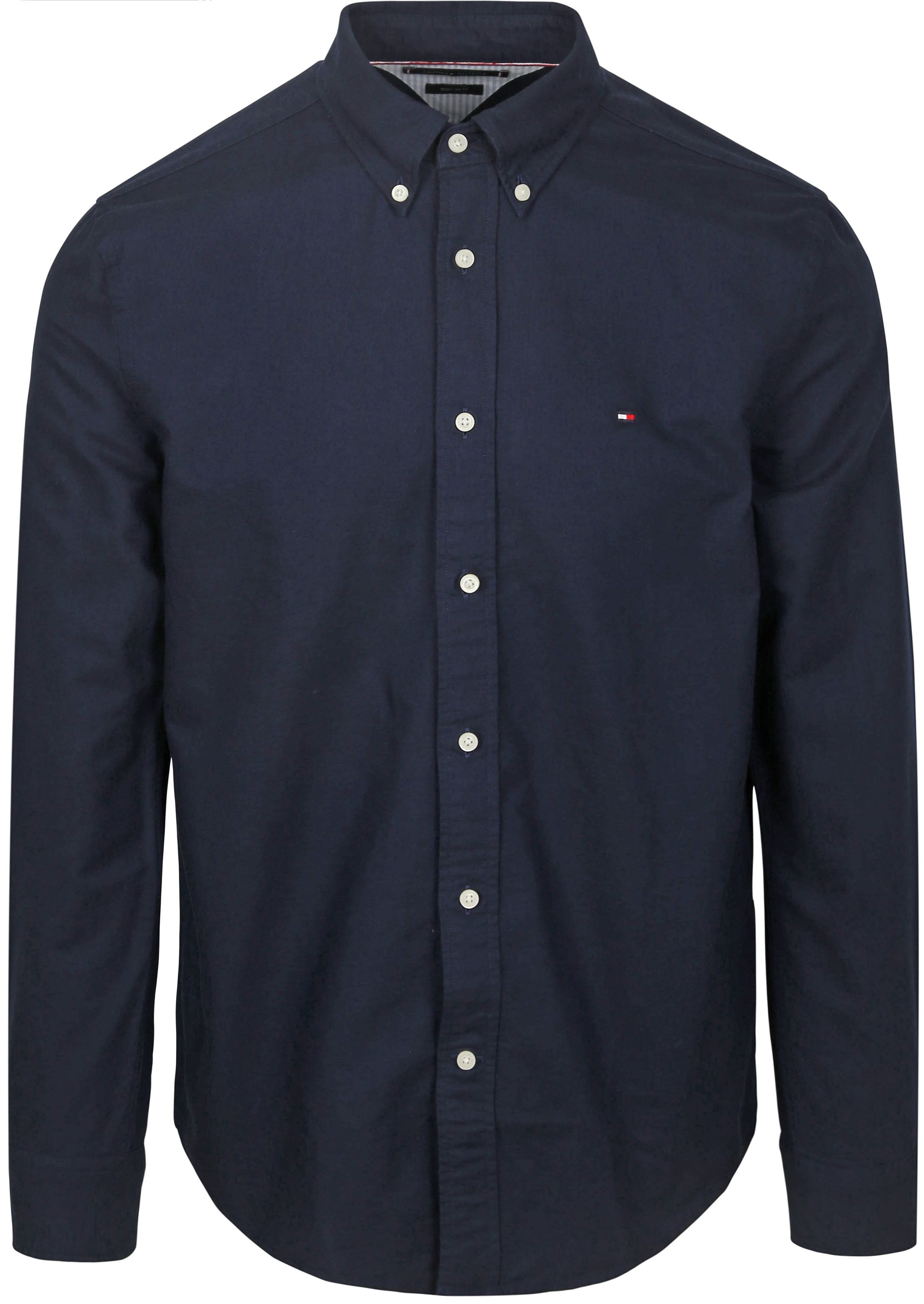 Tommy Hilfiger Oxford Skjorta Marinblå MW0MW35774-0G0 köp | Suitable