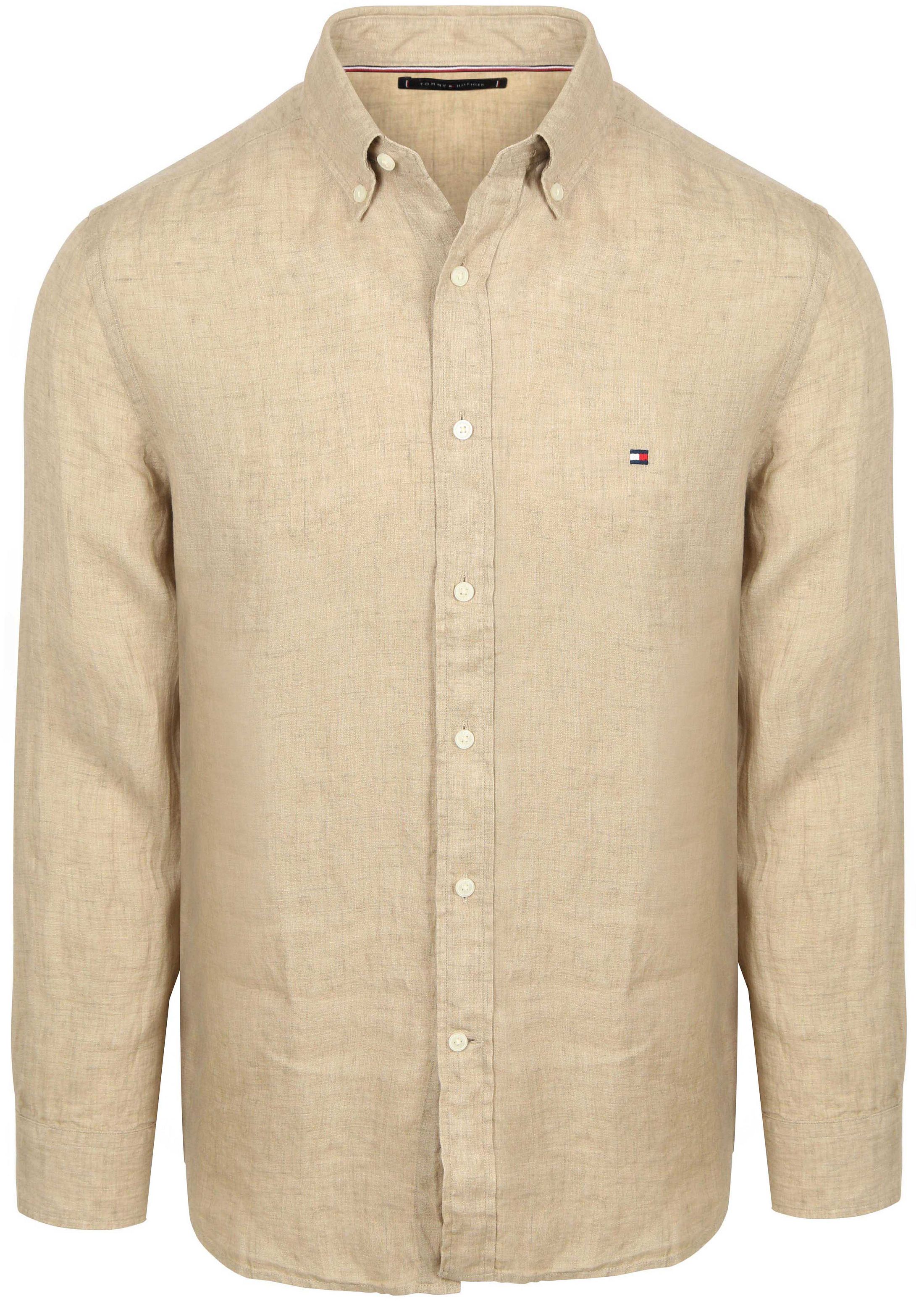 Tommy Hilfiger Shirt Linen Beige MW0MW41530-RBT order online | Suitable