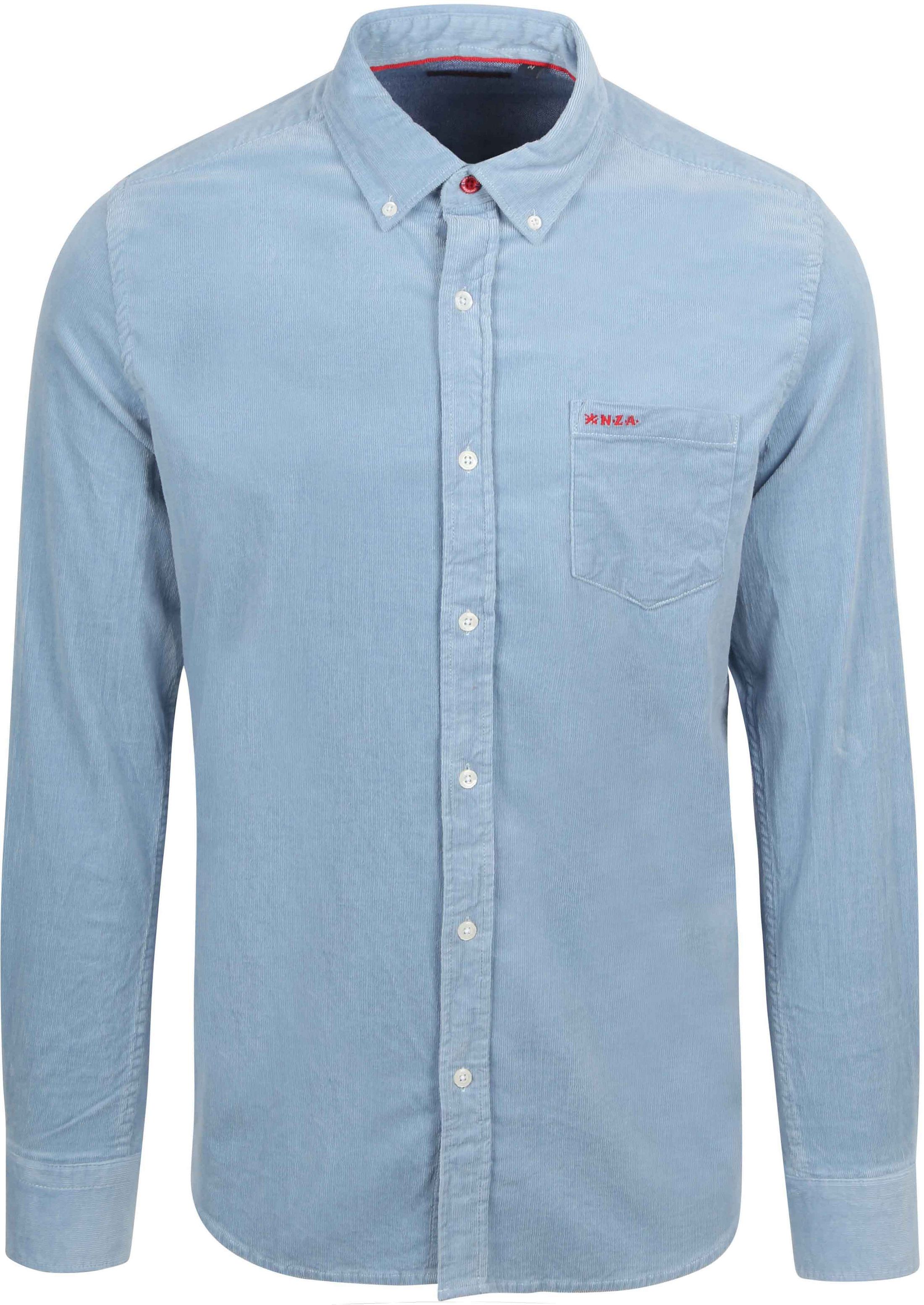 NZA Chemise Omar Fine Corduroy Bleu Clair 24HN504-1639 commander en ligne | Suitable