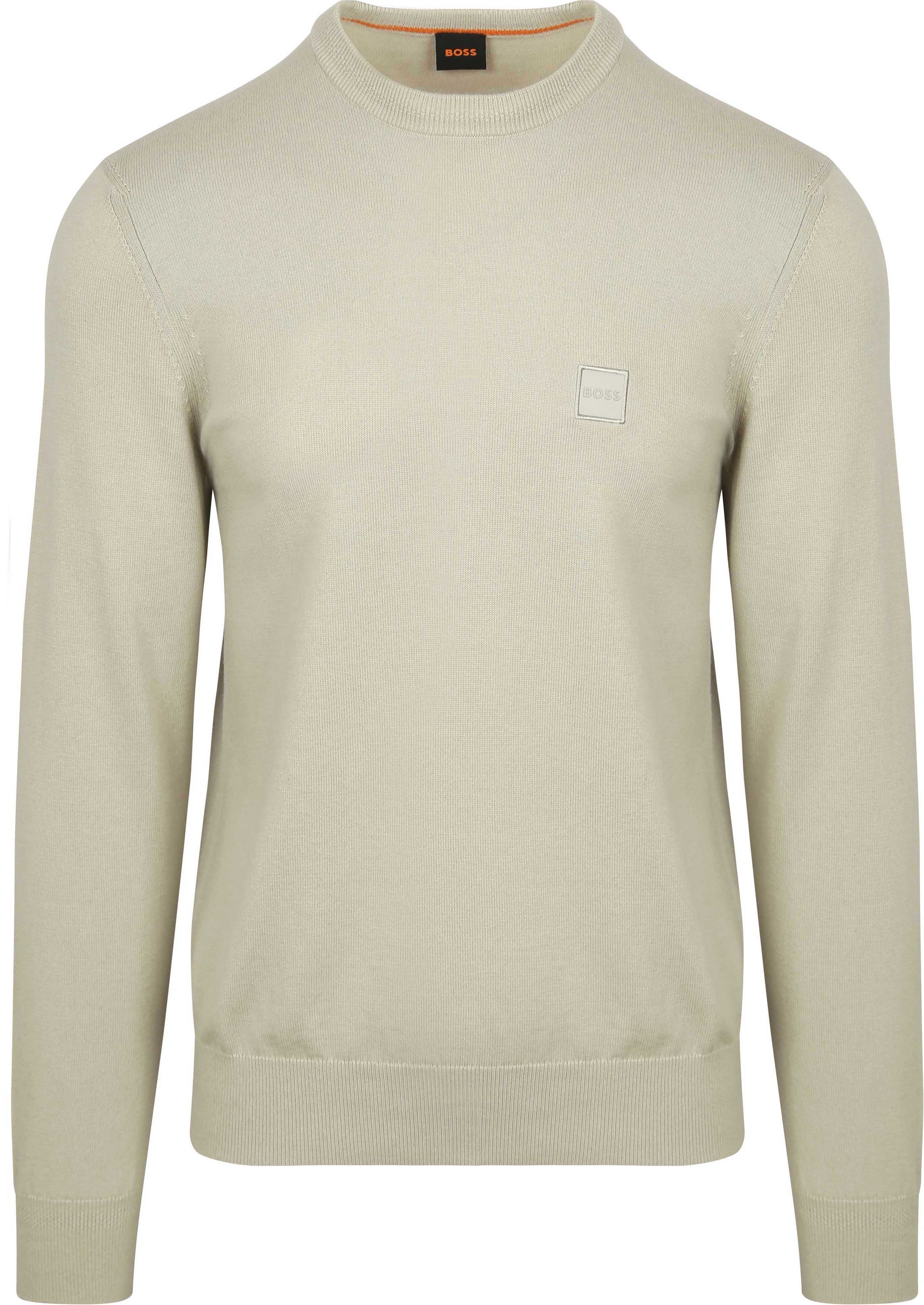 BOSS Pullover i Kanovano Greige 50527583-271