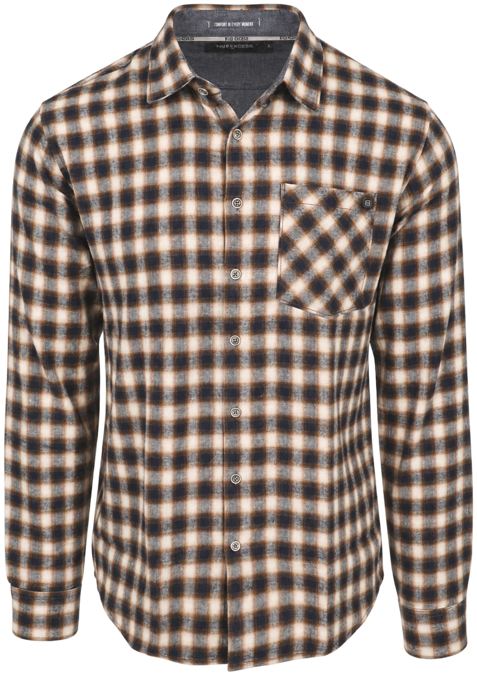 No Excess Overhemd Shirt Carreaux teints en fil 33490996-048 commander en ligne | Suitable