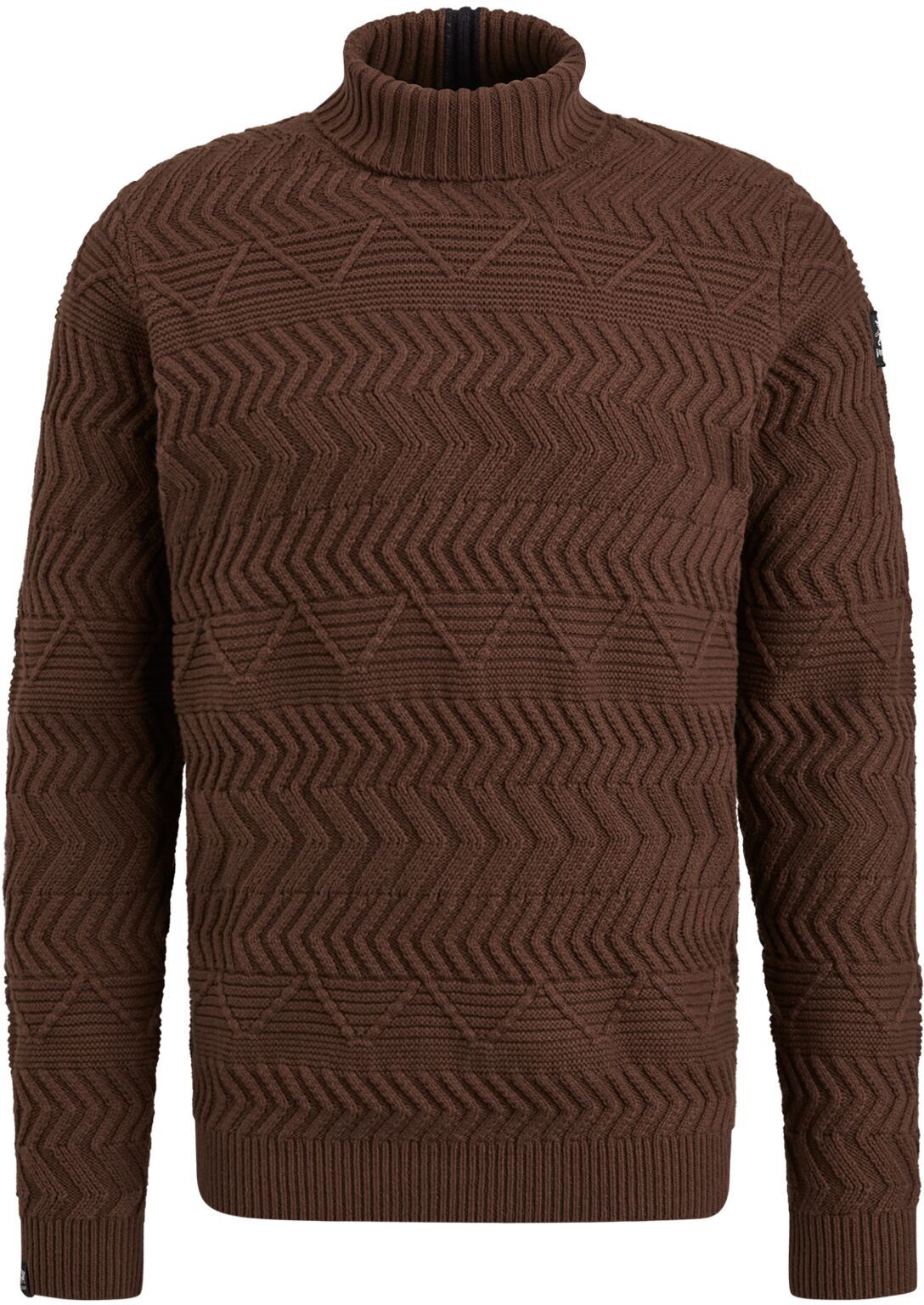 Vanguard Pull Knitted Col Roulé Marron VKW2309330-8250 commander en ligne | Suitable