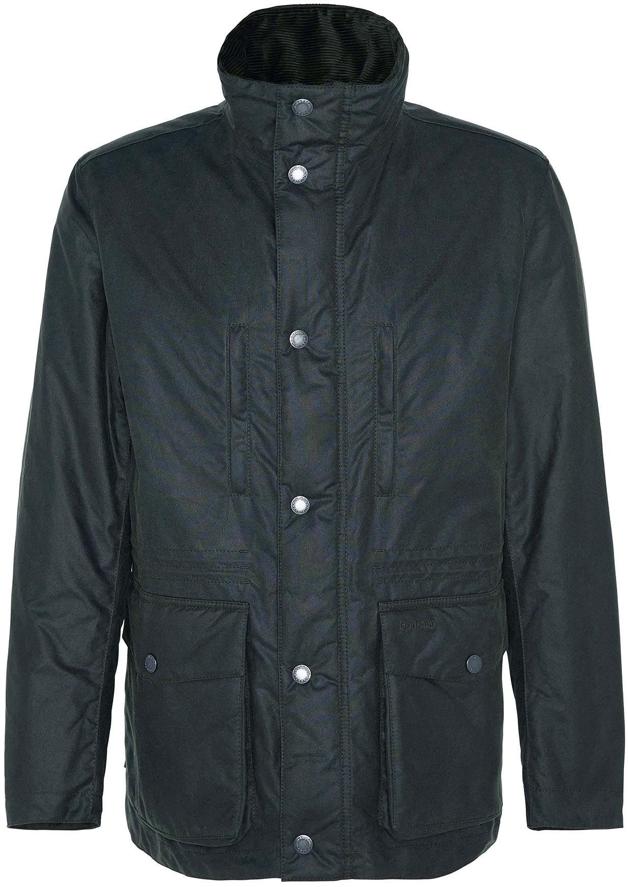 Barbour Veste Falstone Ciré Vert Foncé MWX2346-SG51 commander en ligne | Suitable