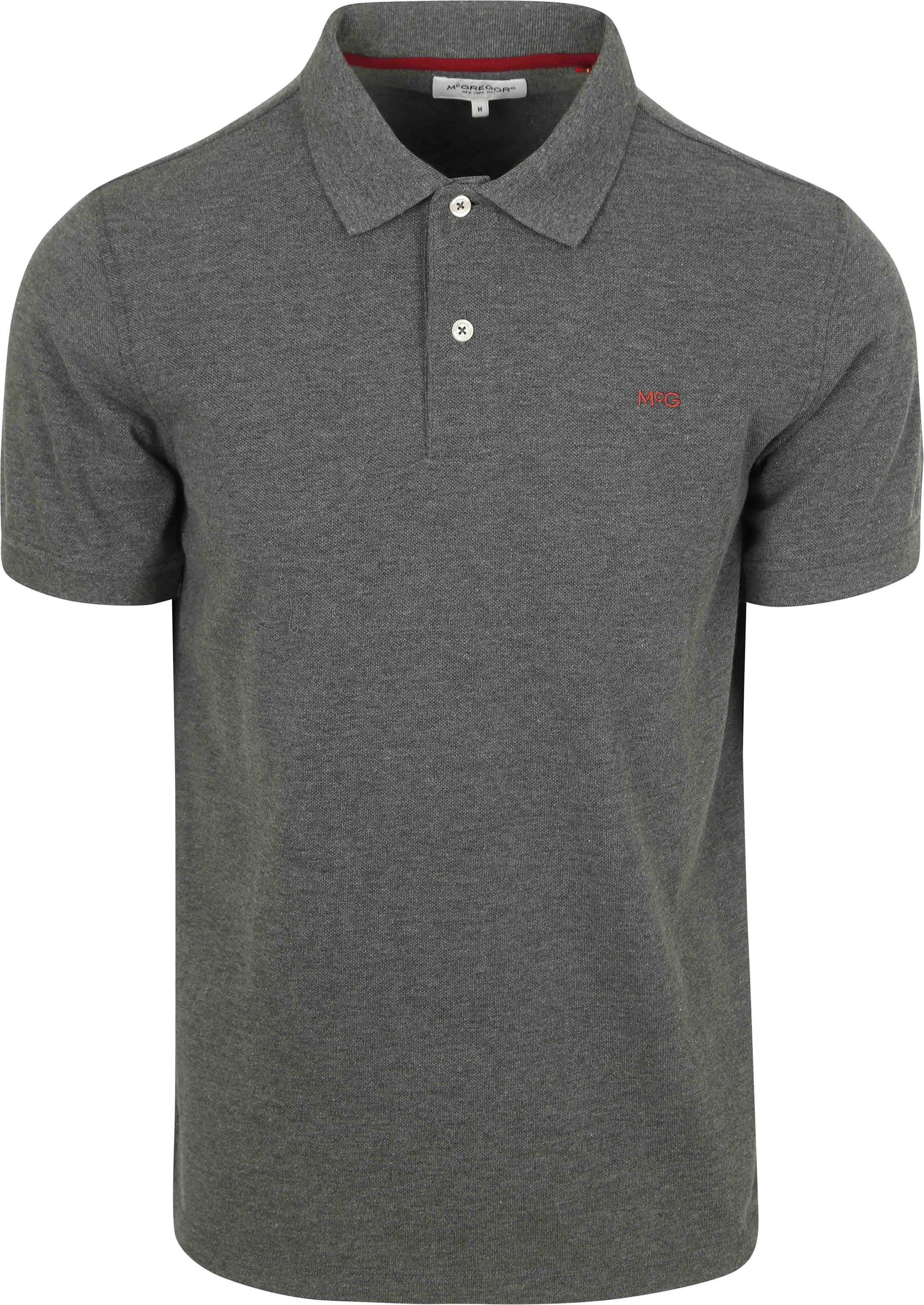 McGregor Piqué Polo Antraciet MM251.9001.01-1203