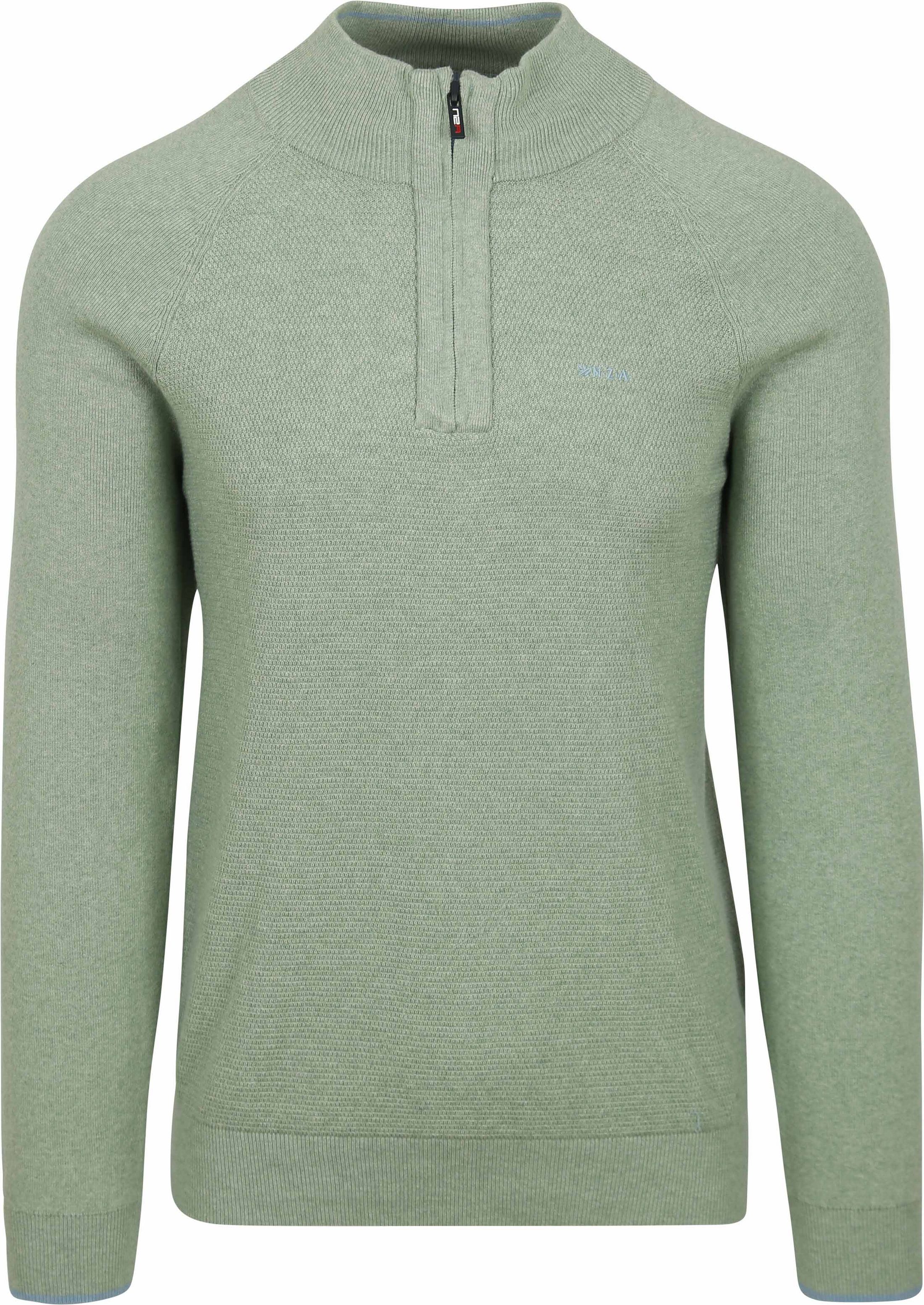 NZA Half Zip Trui Ralph Lichtgroen 25AN429-1739 kopen | Suitable