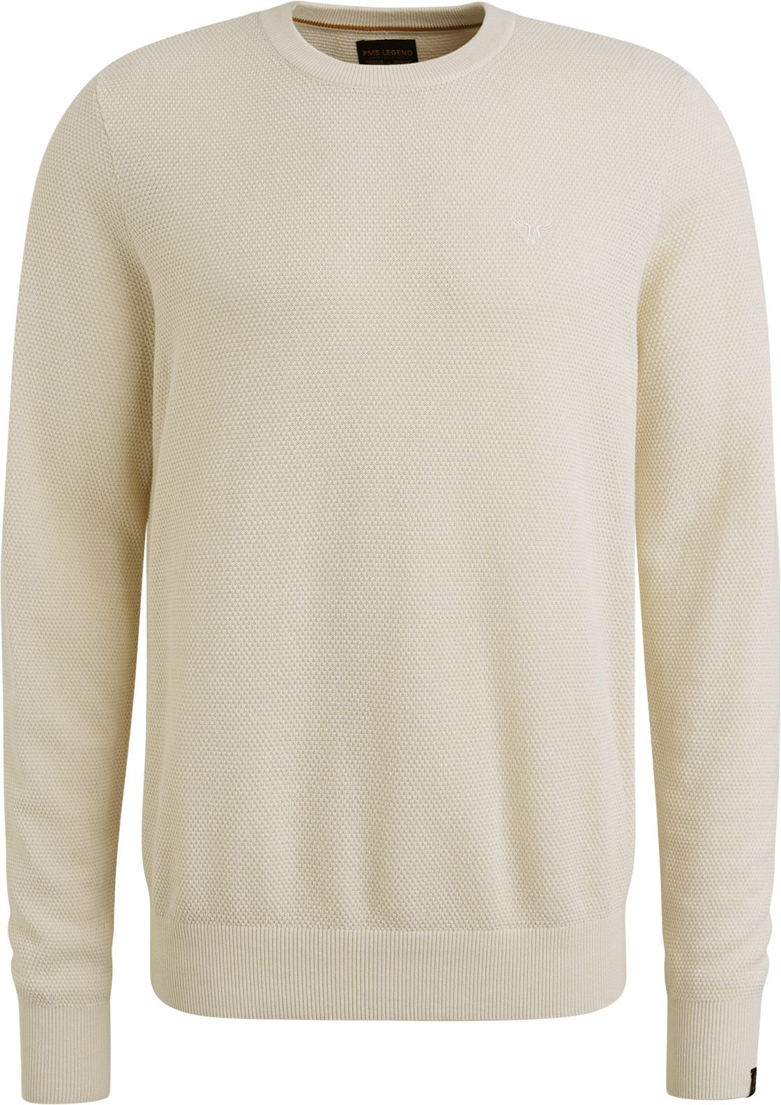 PME Legend Structure Pullover Ecru commander en ligne | PKW0000334-910 | Suitable Luxembourg