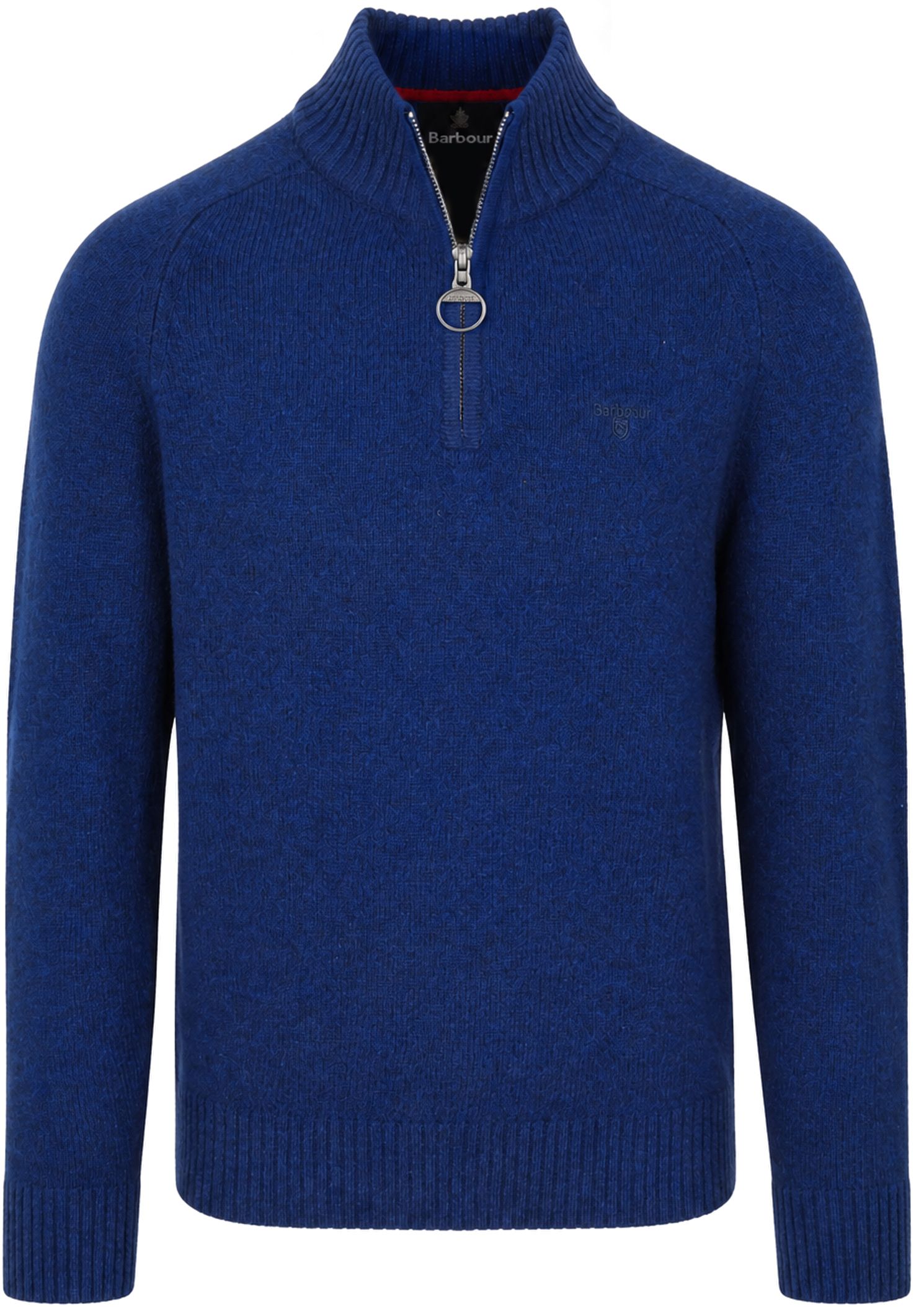Barbour Newtown Half Zip Trui Wol Ink Blue MKN1774-BL53 kopen | Suitable