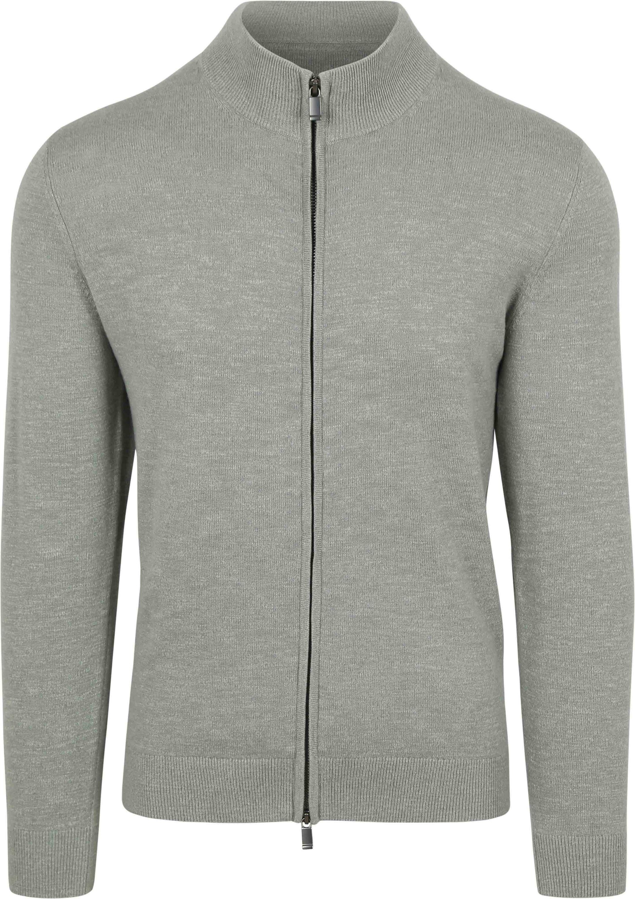 Suitable Weste Slub Garn Hellgrün CA-FZ-SLUBPLAIN-25.02 FCD 38226 green