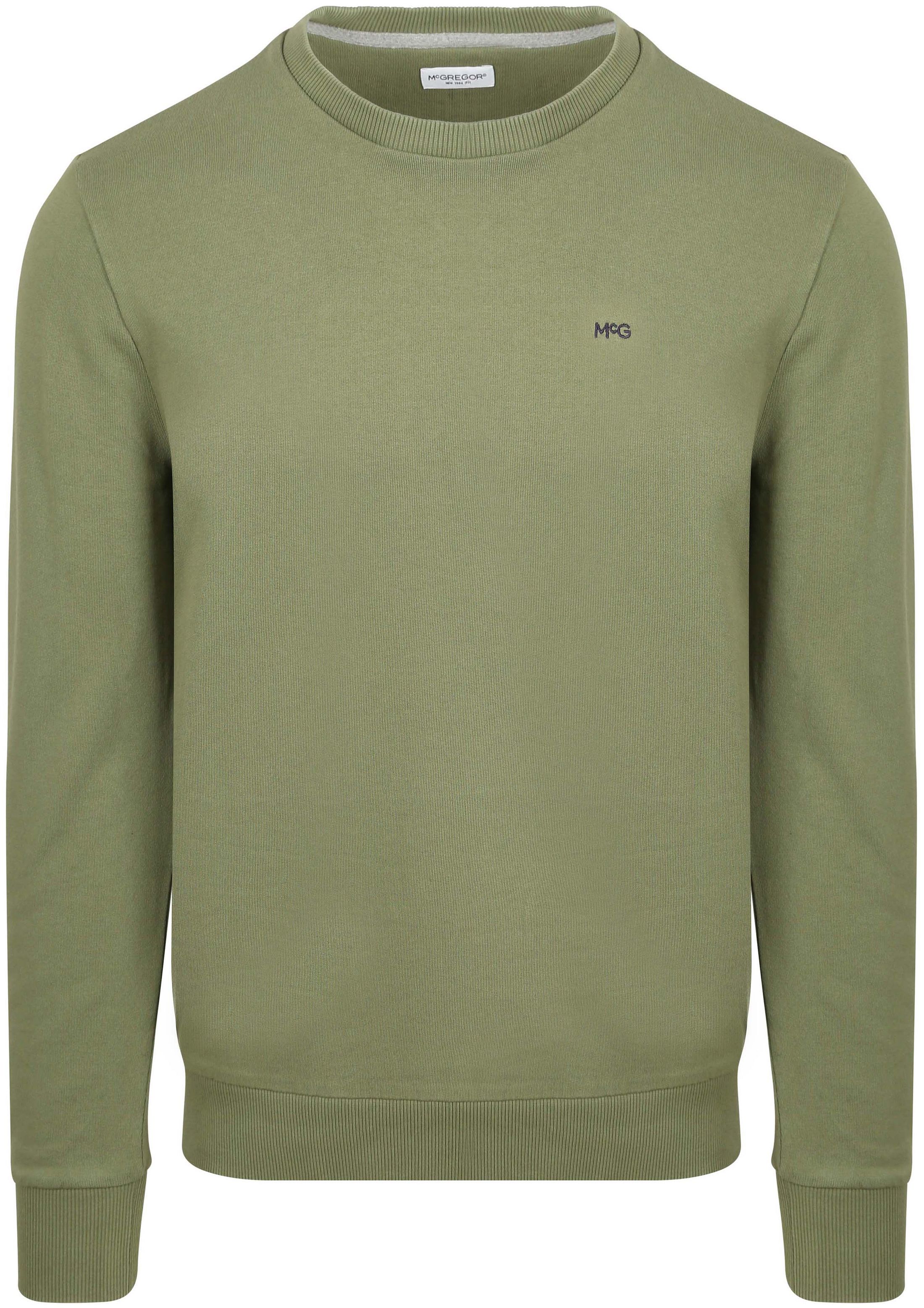 McGregor Sweatshirt Olivine Grønn Størrelse XXL
