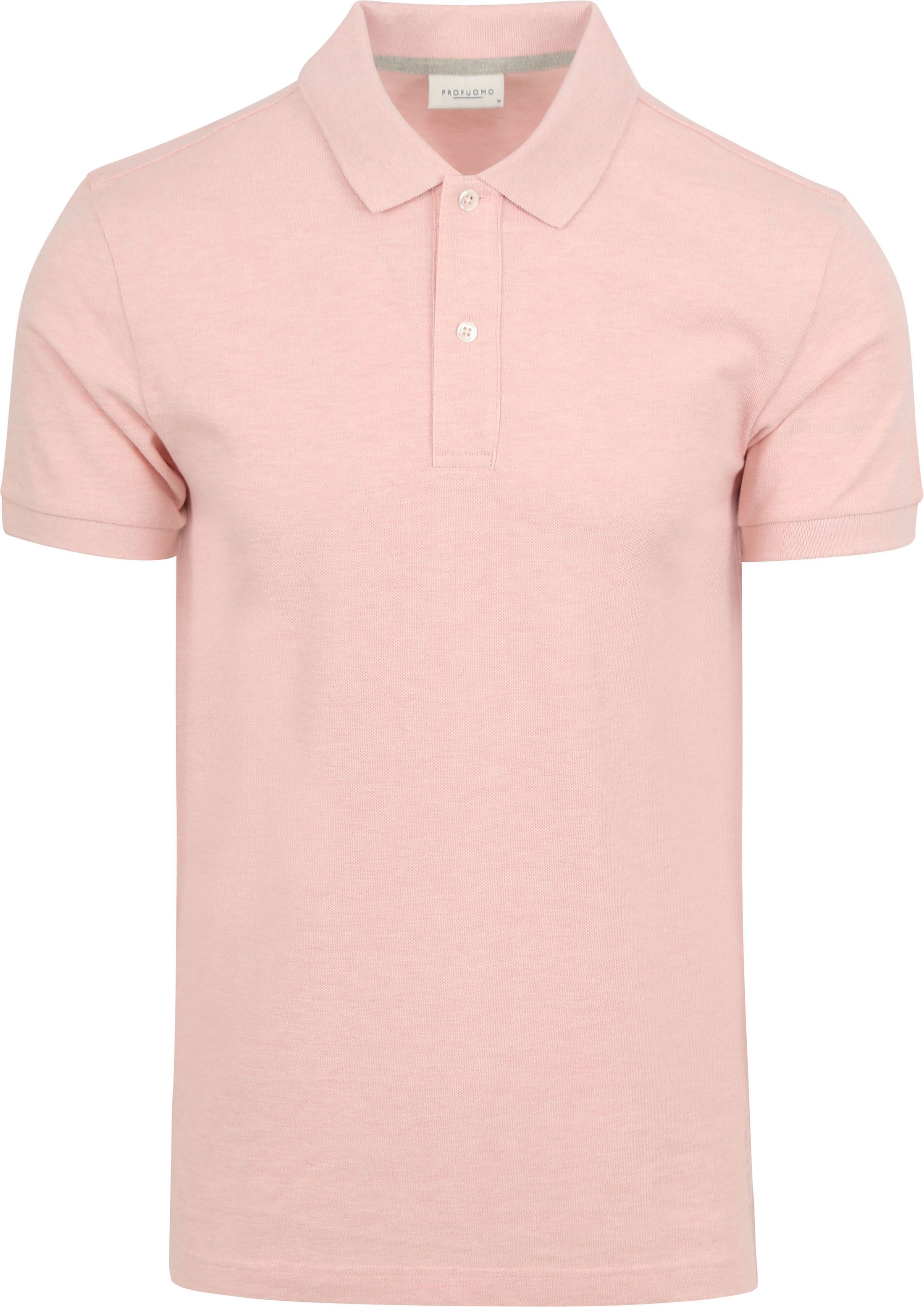 Profuomo Piqué Poloshirt Rose PPVJ10040H-T commander en ligne | Suitable