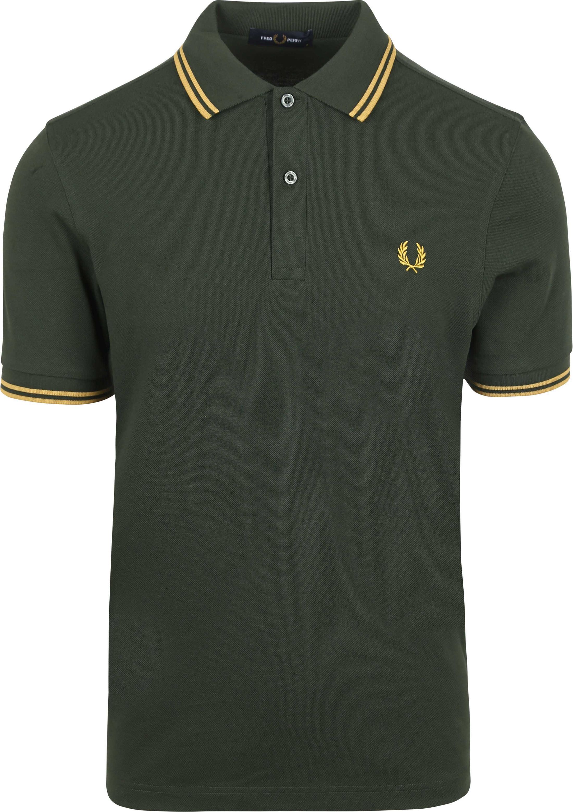 Fred Perry Polo M3600 Mørkegrøn Y22 M3600-Y22