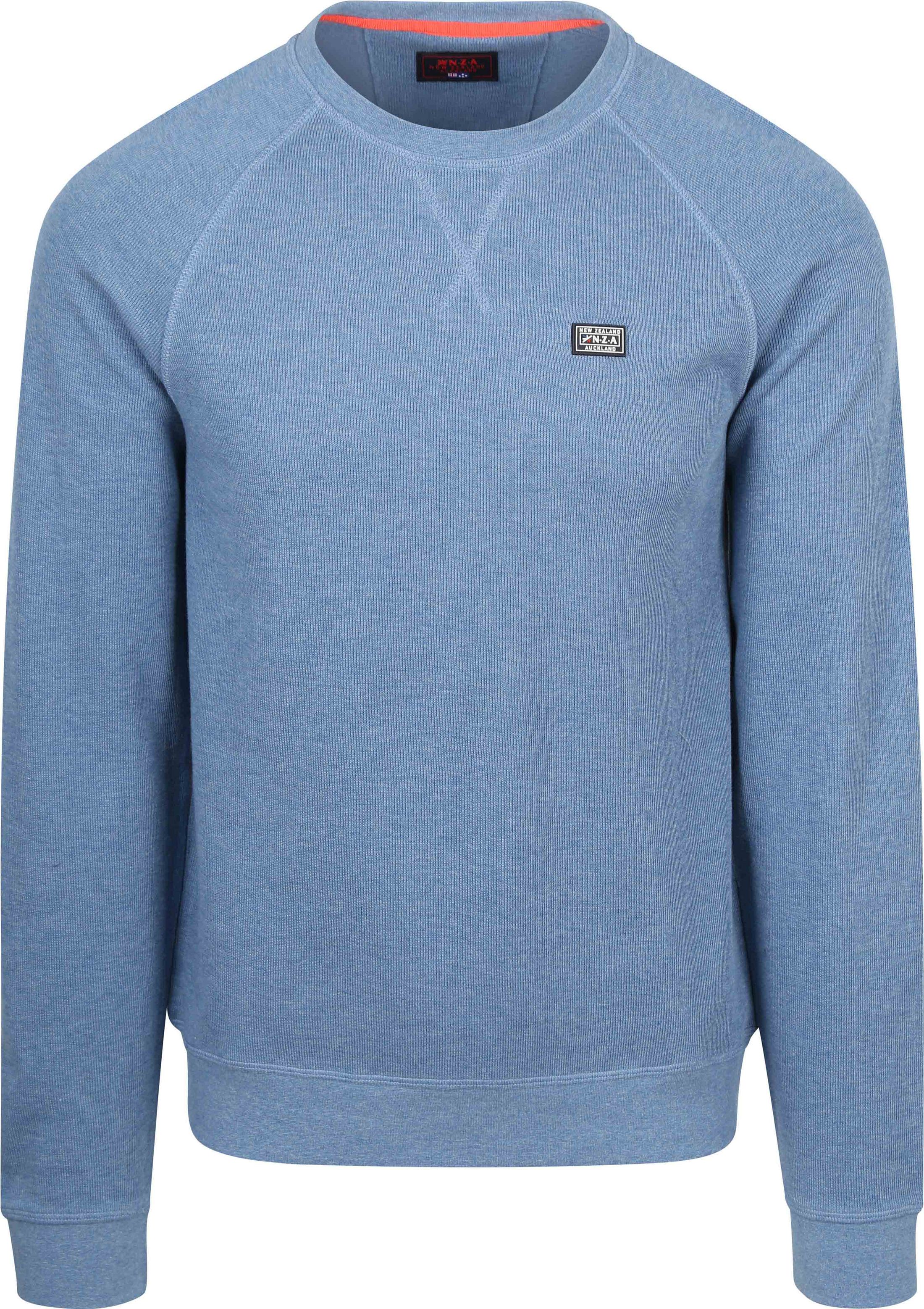 NZA Sweater French Rib Huntly Blauw 26AN303-2691 kopen | Suitable