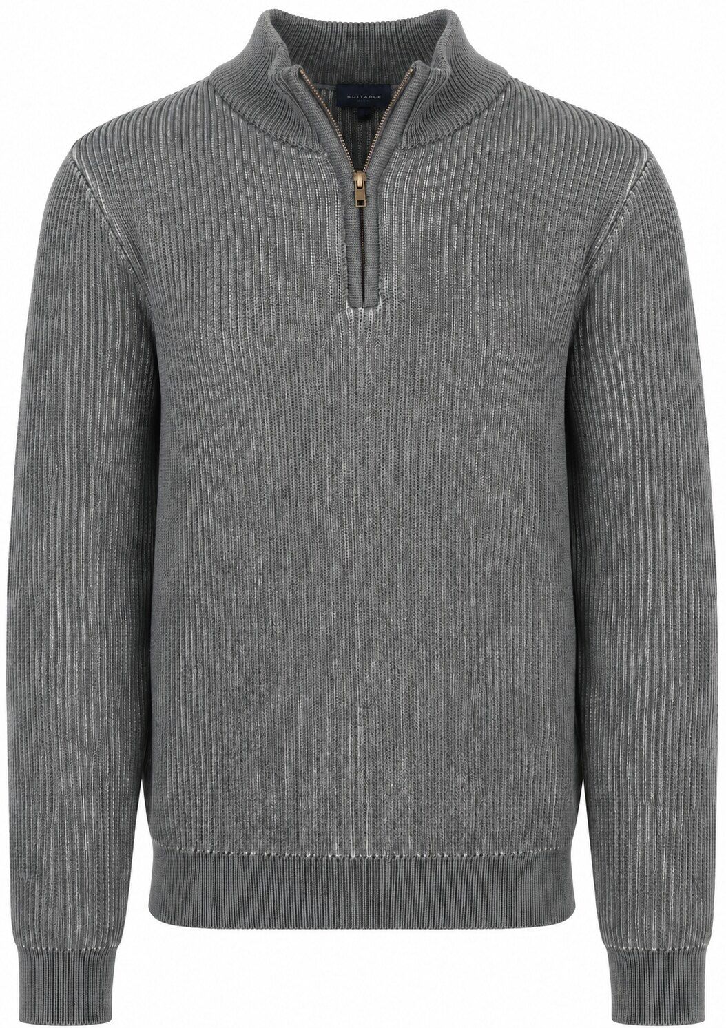 Suitable Bico Pull Demi-Zip Gris RSP-PU-HZ-BICO-26.02 commander en ligne | Suitable