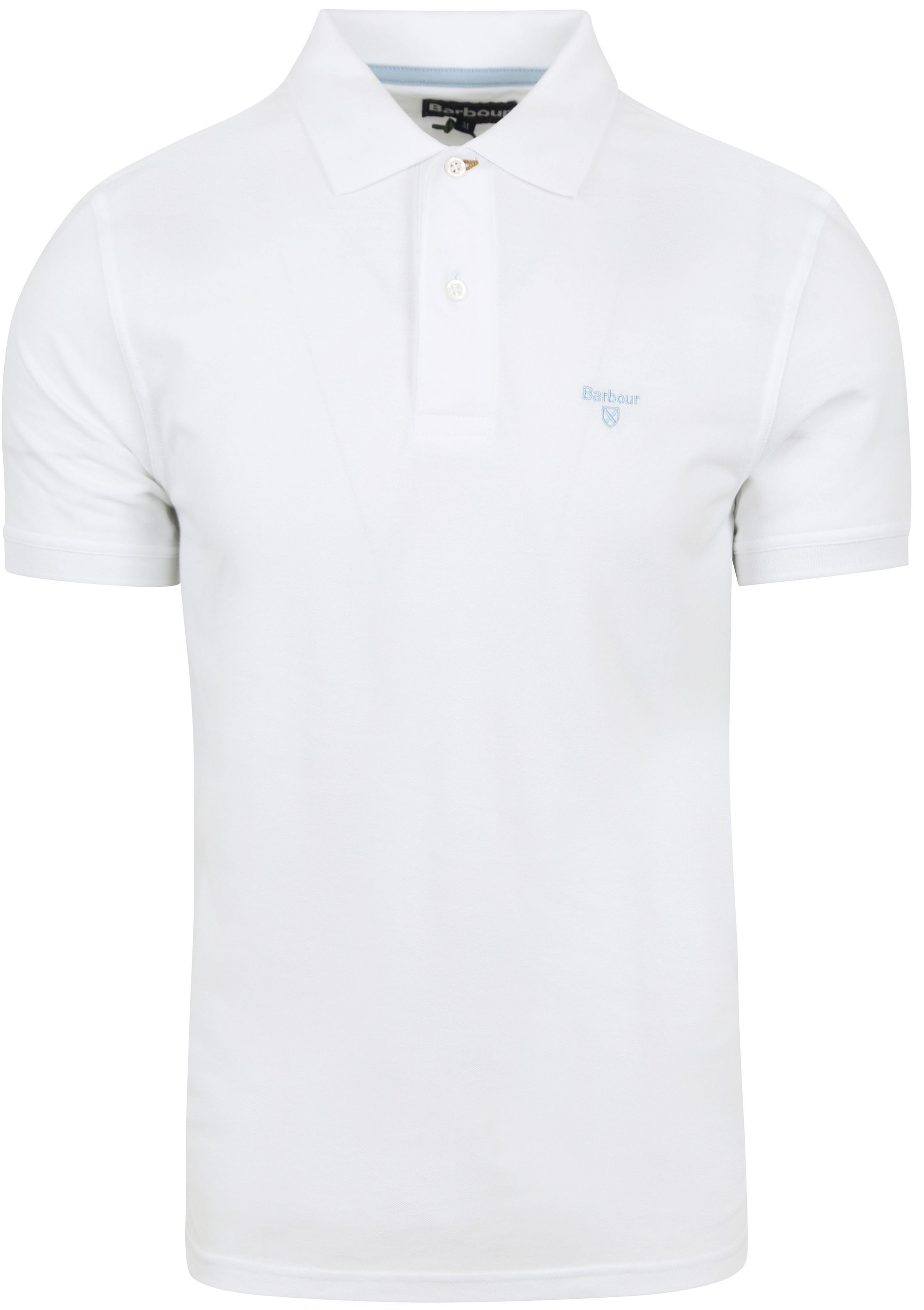 Barbour Poloshirt Vit MML1367-WH11