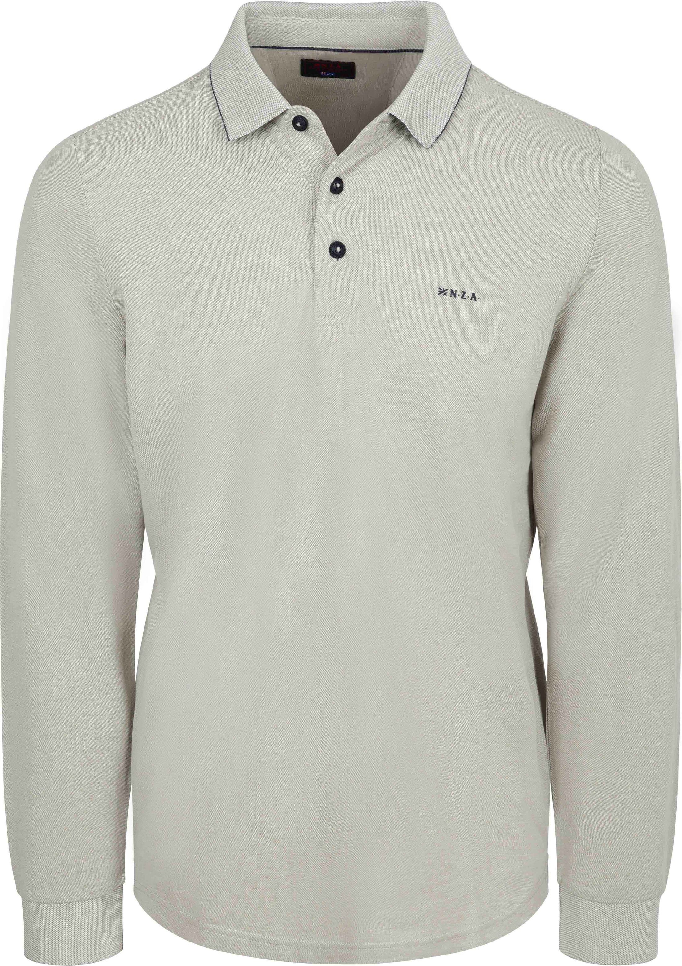 NZA Longsleeve Polo Hamton Piqué Vert 26GN206-1783 commander en ligne | Suitable