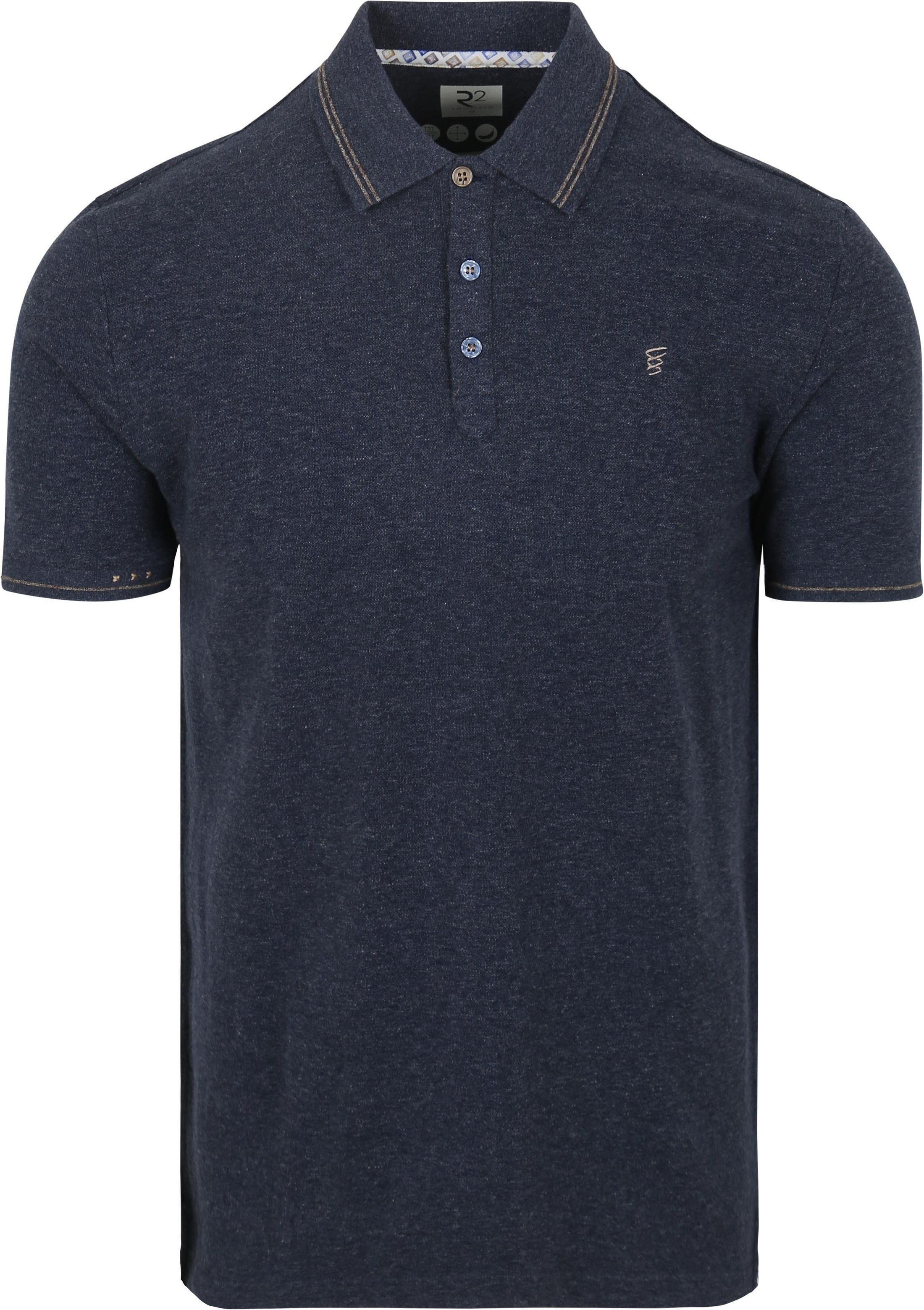 R2 Amsterdam Polo Soft Solid Blue order online | 128.POLO.015-014 | Suitable Liechtenstein