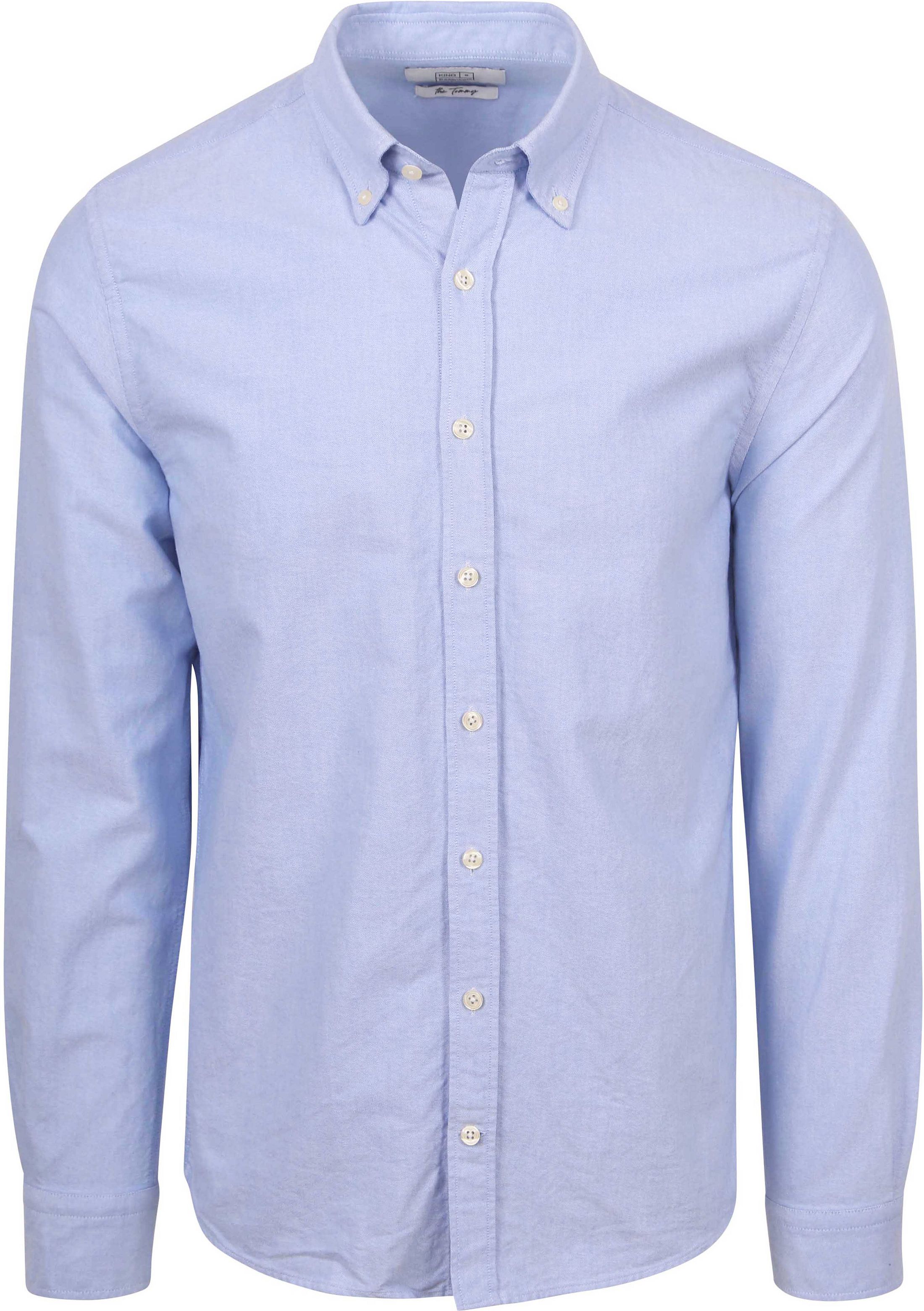King Essentials The Tommy Oxford Skjorta Ljusblå KM111080032-B022T