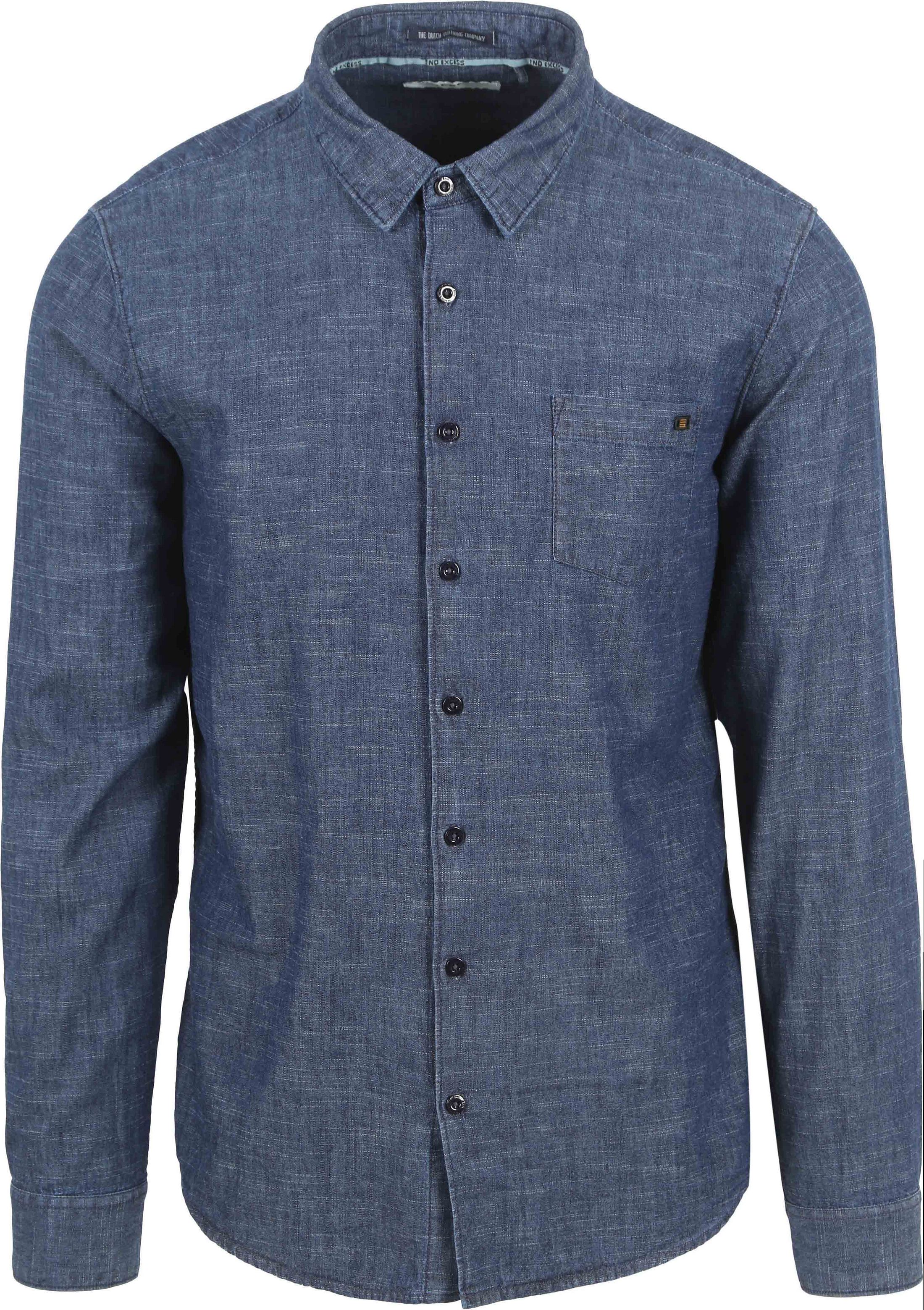 Køb No Excess Skjorte i Denim Look 25430822-033 | Suitable