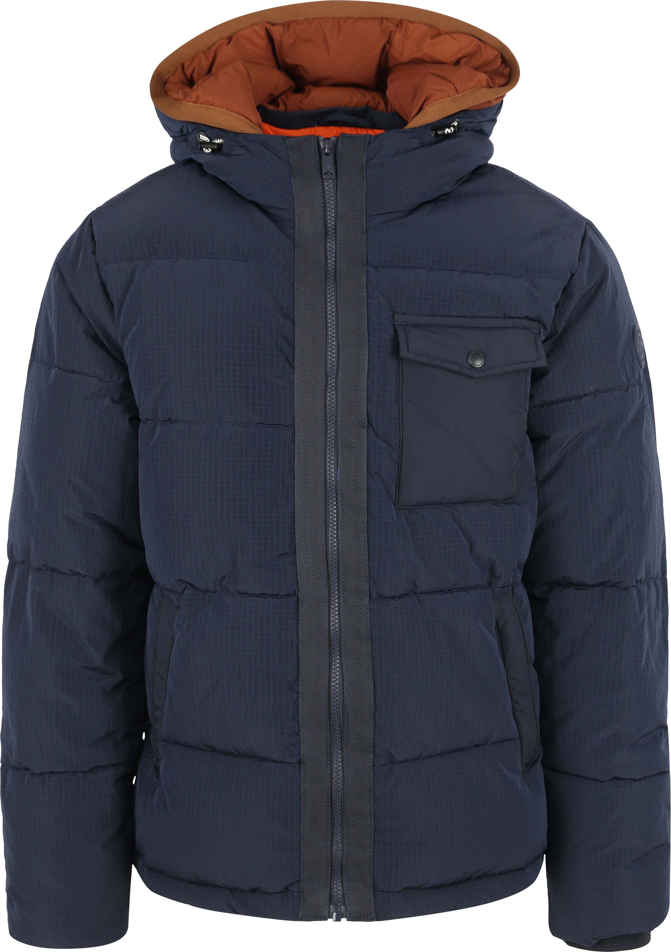 Køb Scotch & Soda Puffa Jakke Marineblå 174383-0002 | Suitable