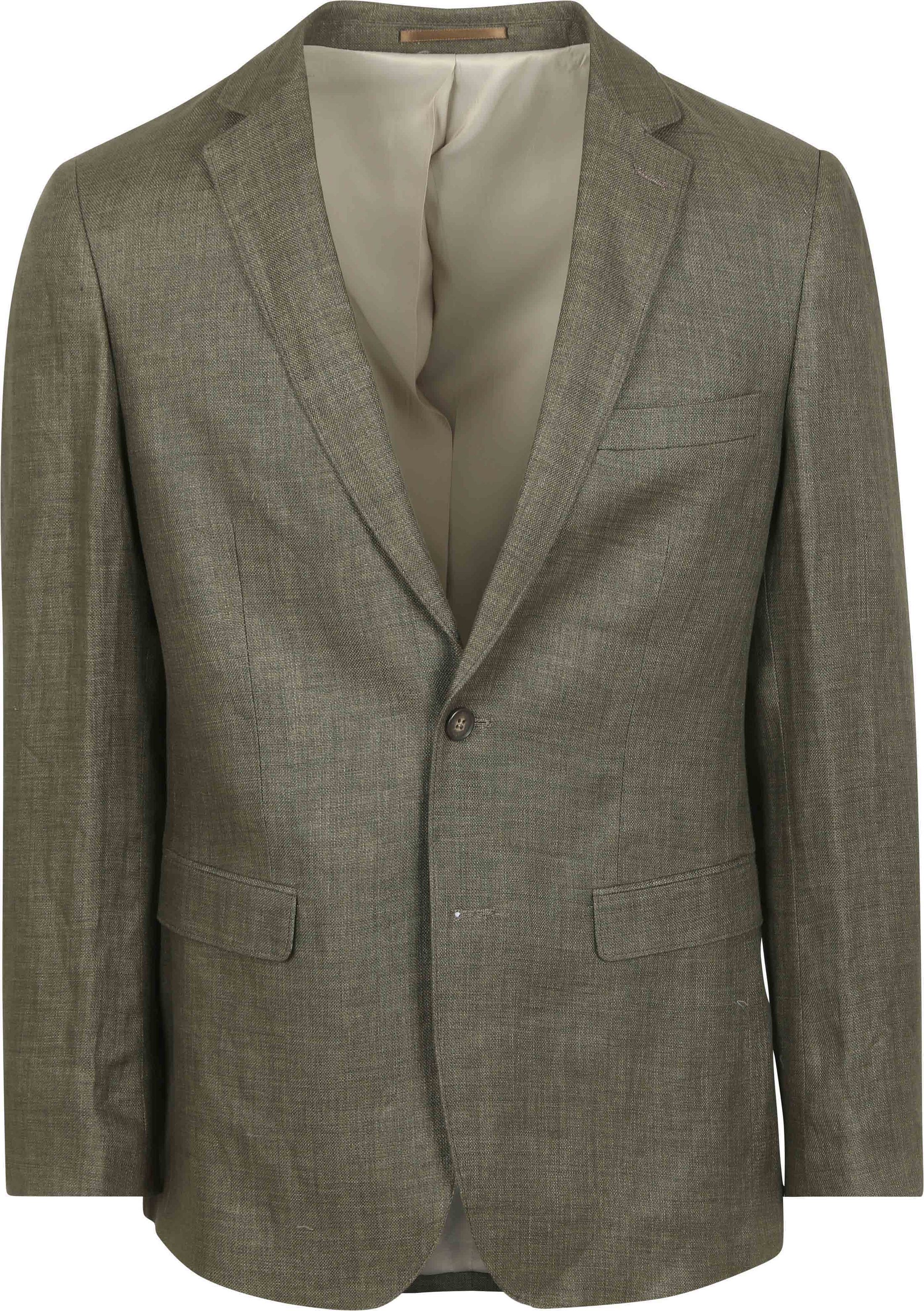 Suitable Marynarka Zielony BL-LINPAN-25.02 olive 