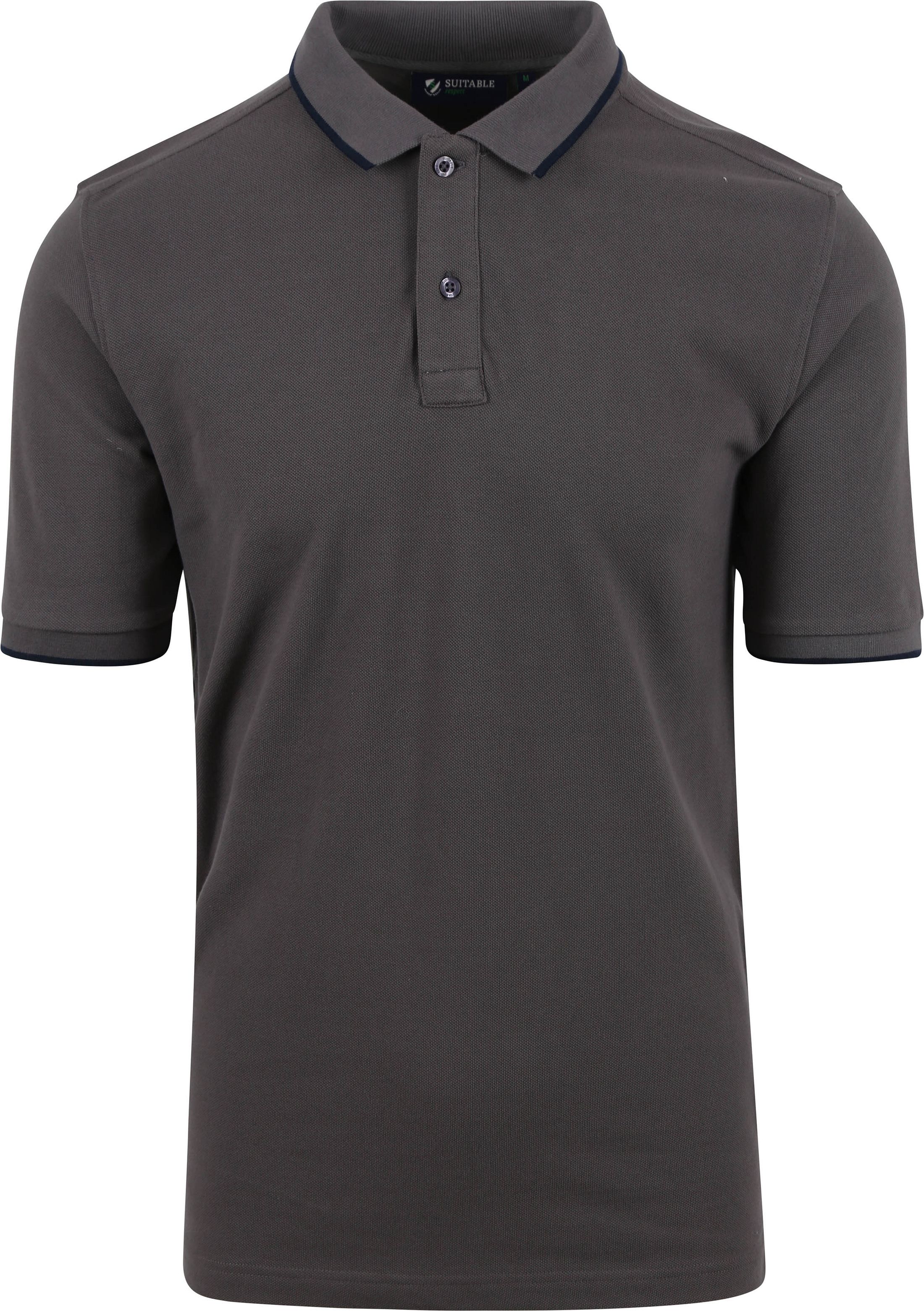 Suitable Respect Poloshirt Tip Ferry Anthrazit kaufen | RSP-23TPF-AN | Suitable