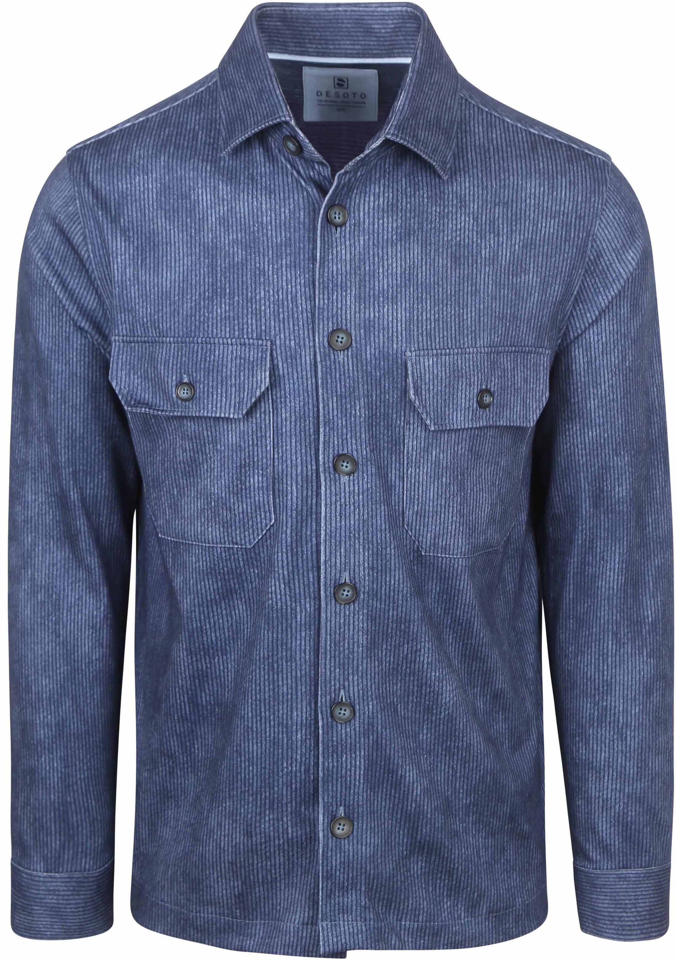 Desoto Overshirt Cord Optics Blue 88983-3-582 order online | Suitable