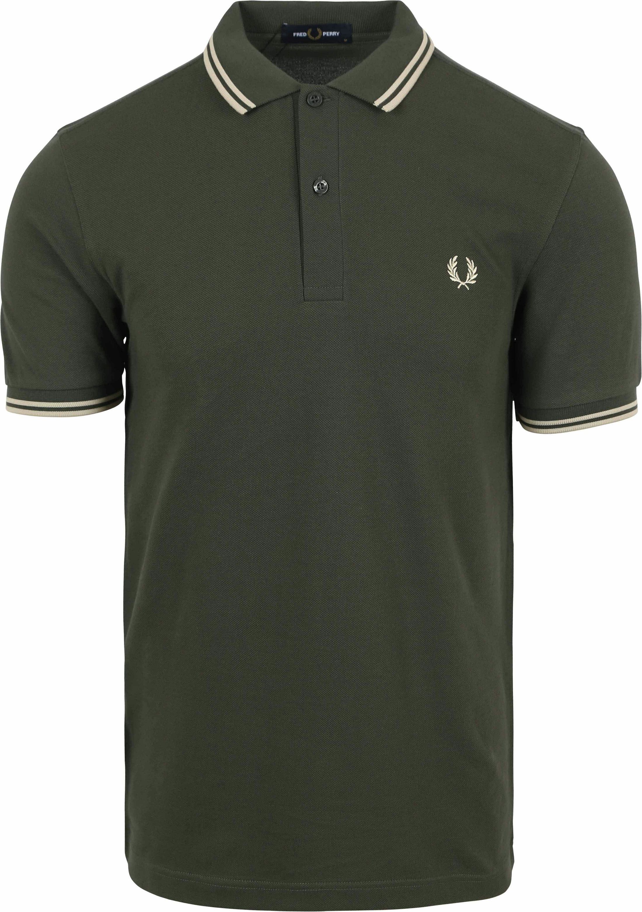 Fred Perry Polo Ciemnozielony M3600-U98 