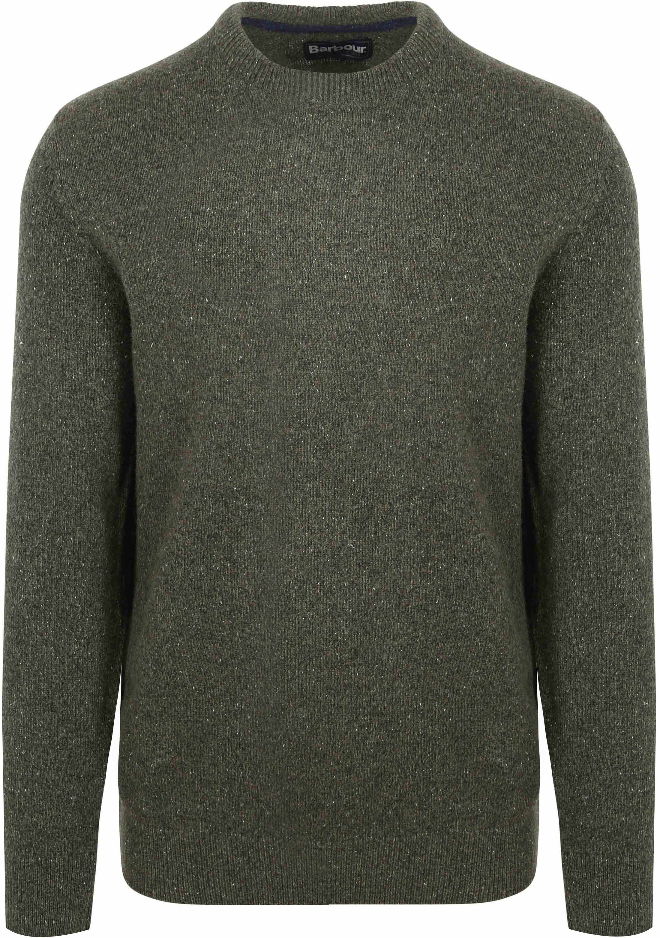 Barbour Sweter Ciemnozielony MKN0844-GN79 