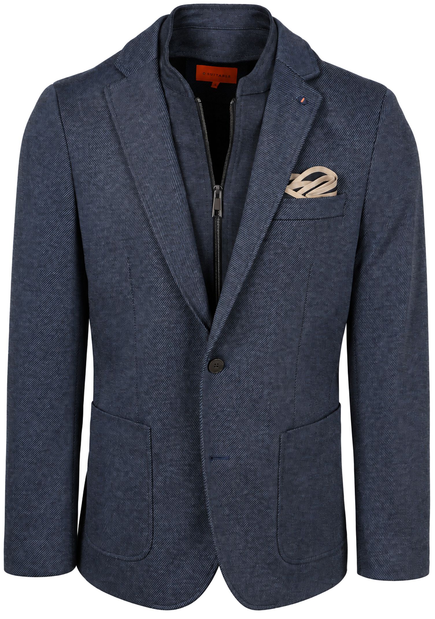 Suitable Sports Jacket Lommer Twill Inlay Navy order online | SPE263037LO91ST-4035 | Suitable Liechtenstein