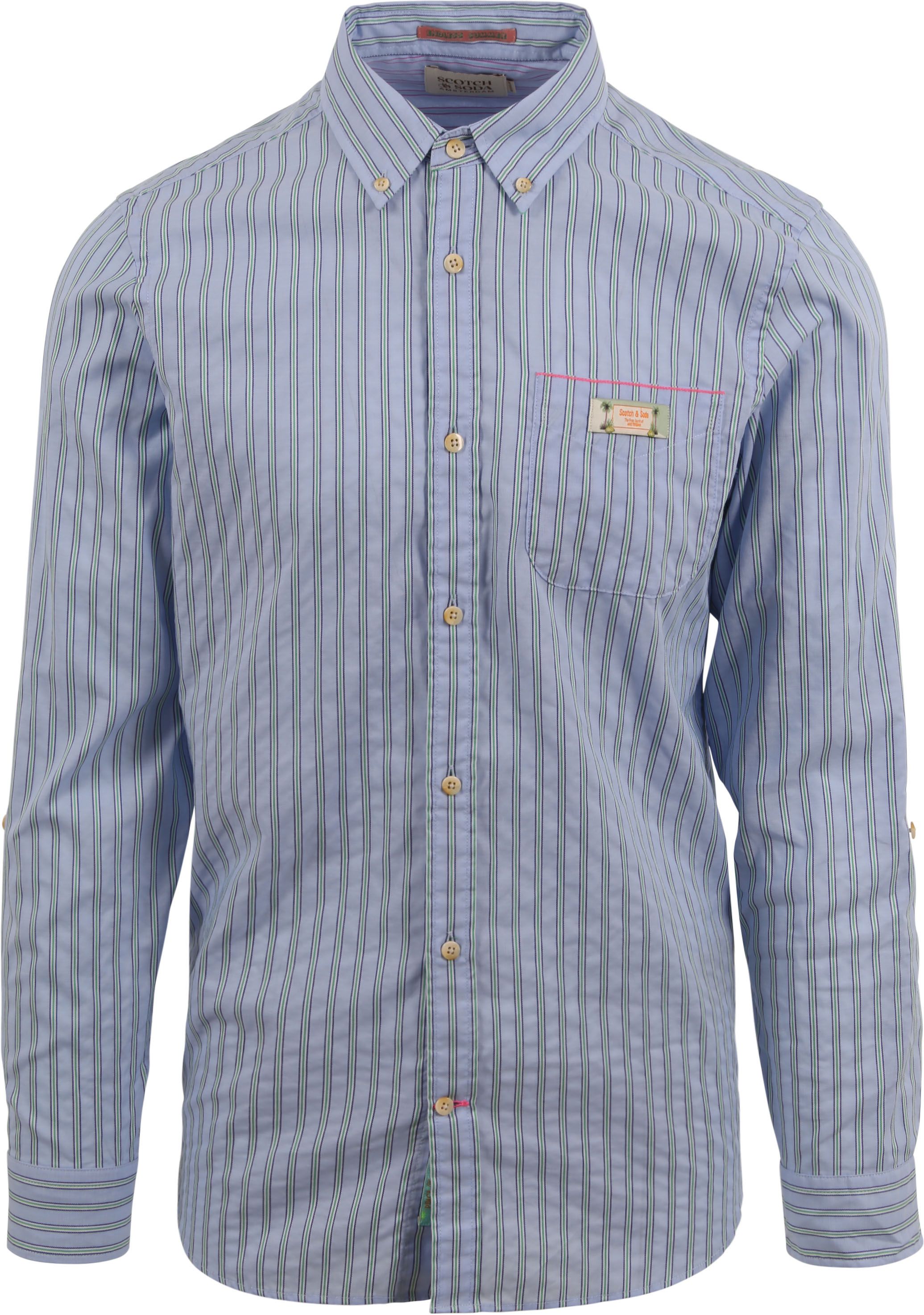 Scotch and Soda Koszula Niebieski 171619-6055 