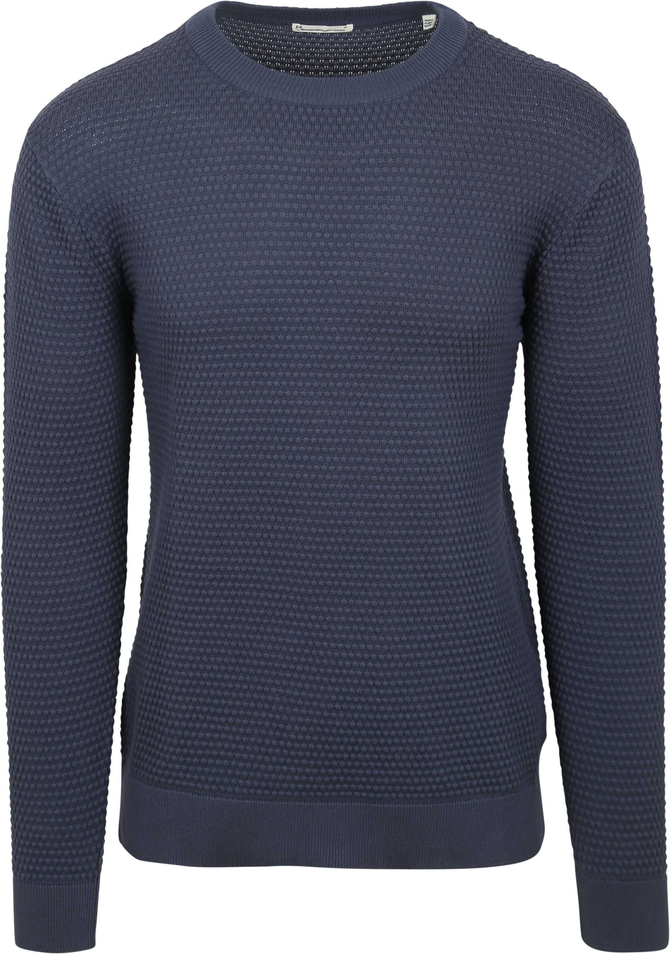 KnowledgeCotton Apparel Sweter Niebieski 1080067-1226 