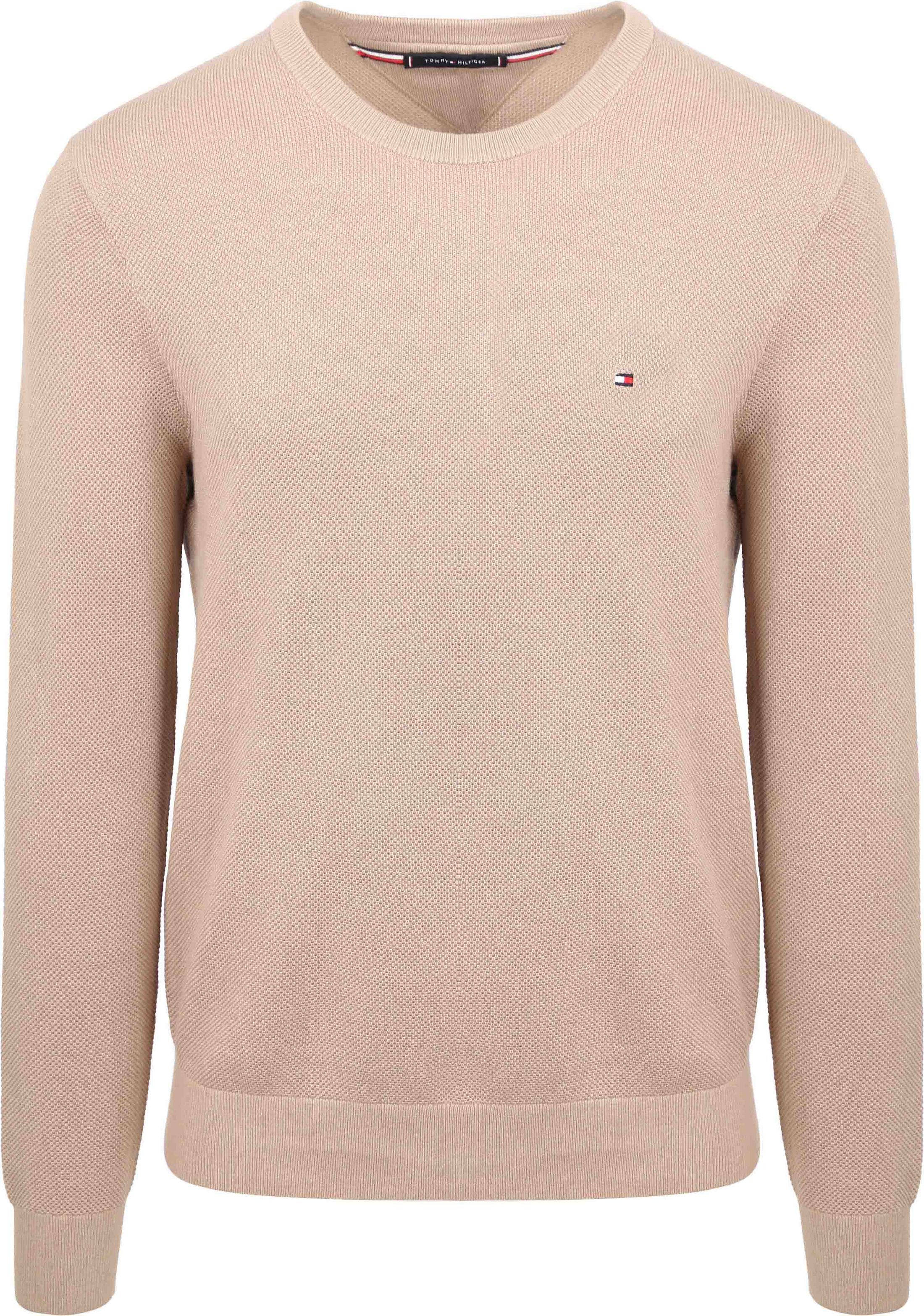 Tommy Hilfiger Structure Pullover Beige MW0MW36347-AFE order online | Suitable