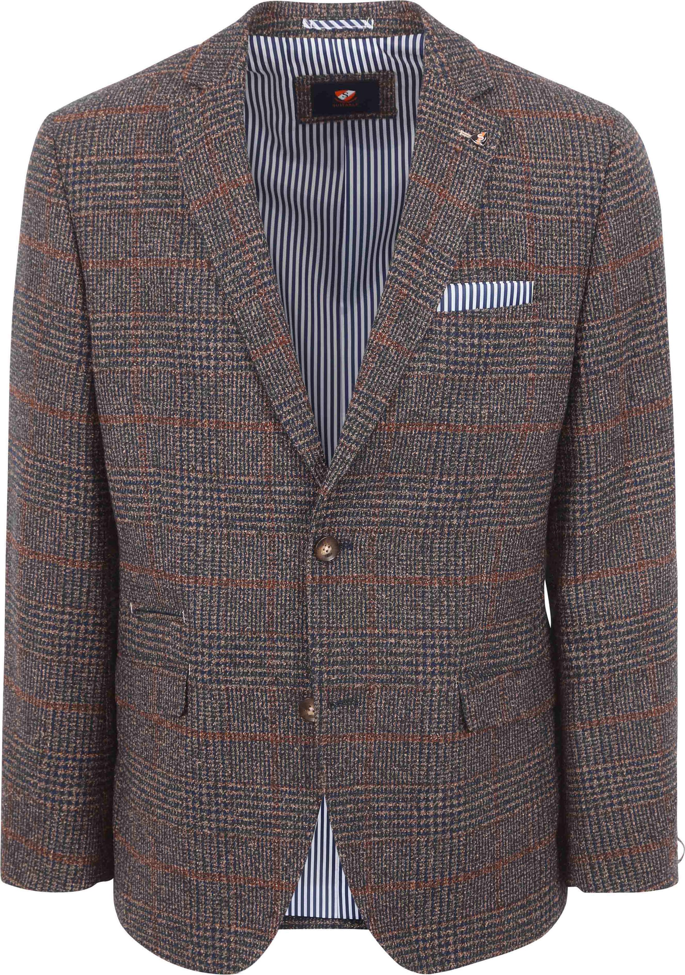 Passerende Colbert Heleen i Brun Rutet SPE233037HE32ST-290