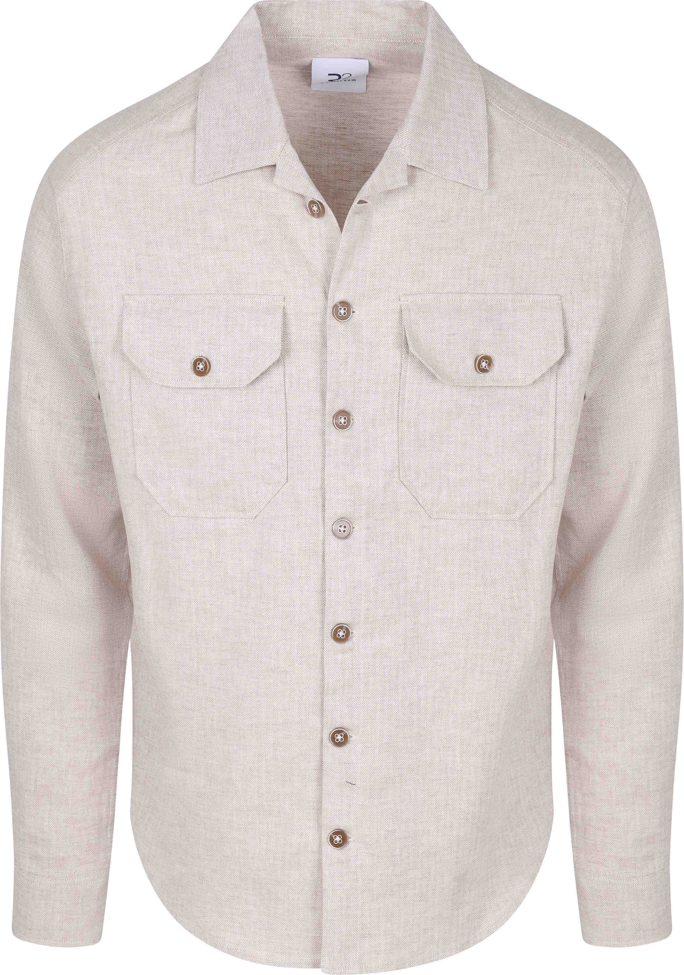 Surchemise R2 Linen Cotton Beige 132.OVERSHIRT.007-045 commander en ligne | Suitable