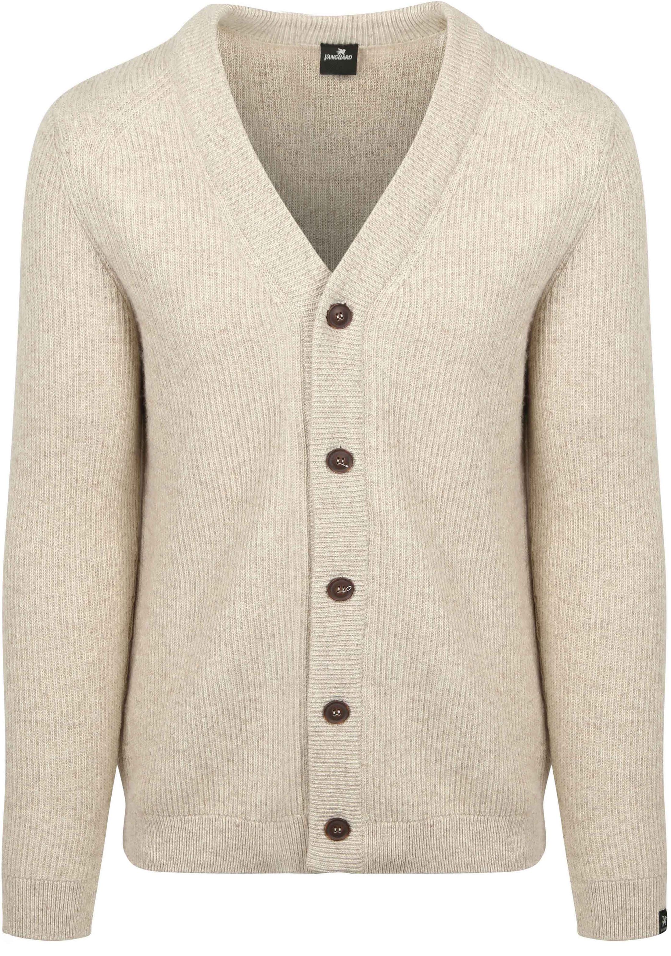 Vanguard Strickjacke Wool Blend Beige kaufen | VKC2510364-7074 | Suitable