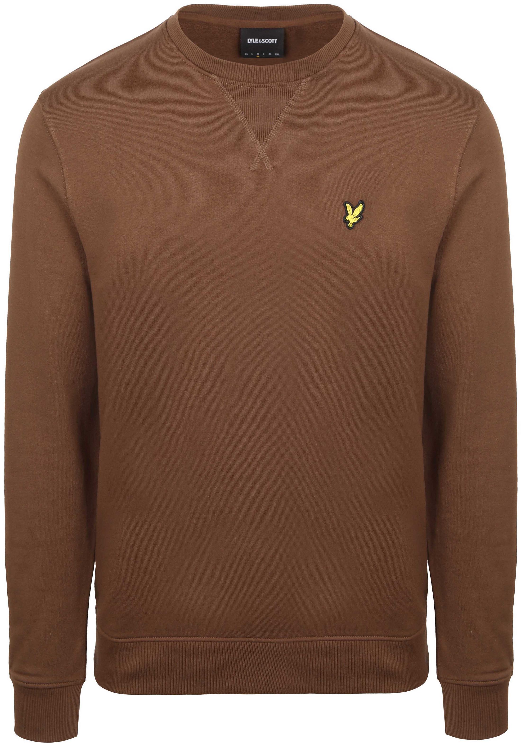 Lyle & Scott Sweat Crewneck Brun ML424VOG-Y045