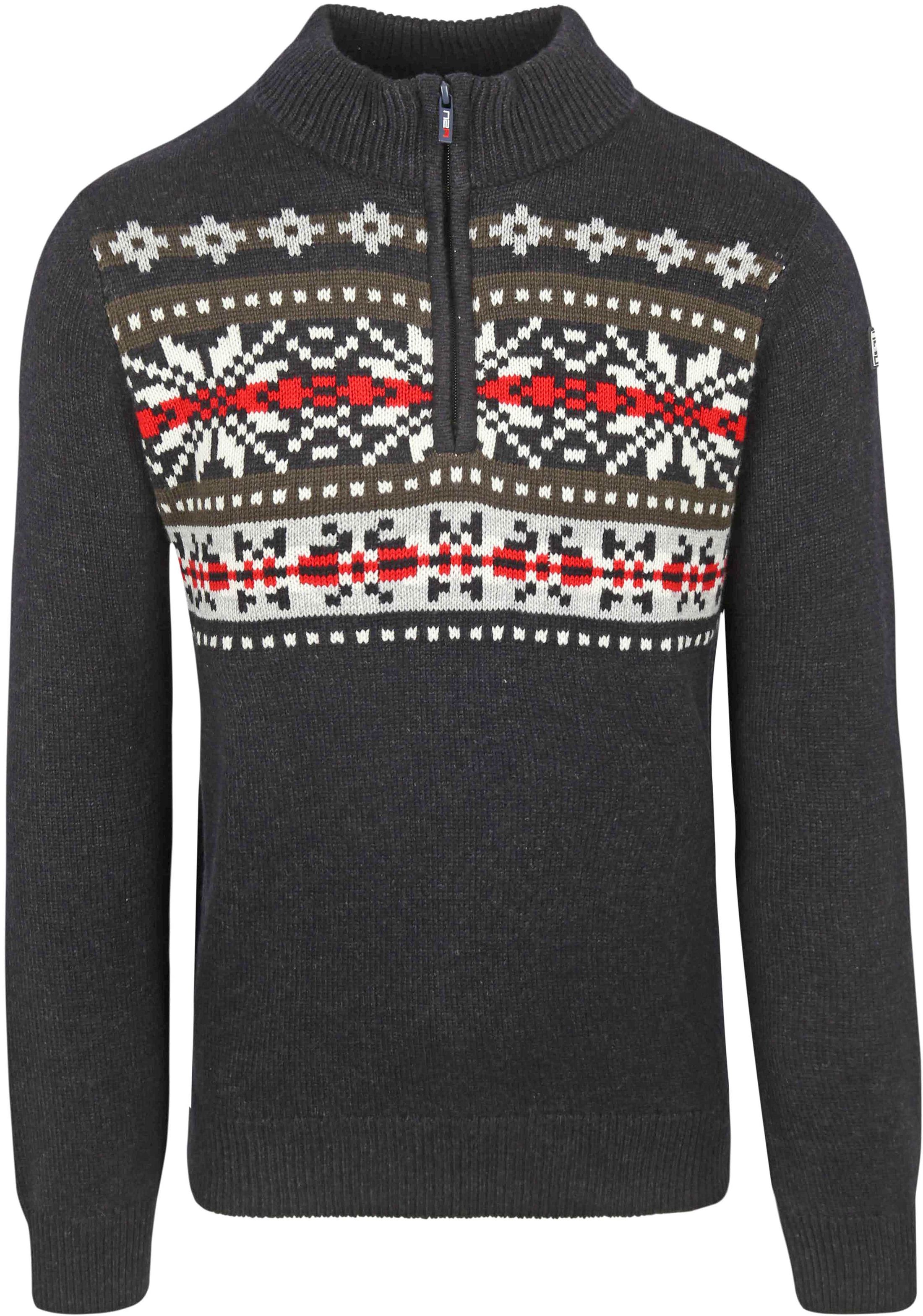 New Zealand Auckland Maglione Blu scuro 24HN426-1668 