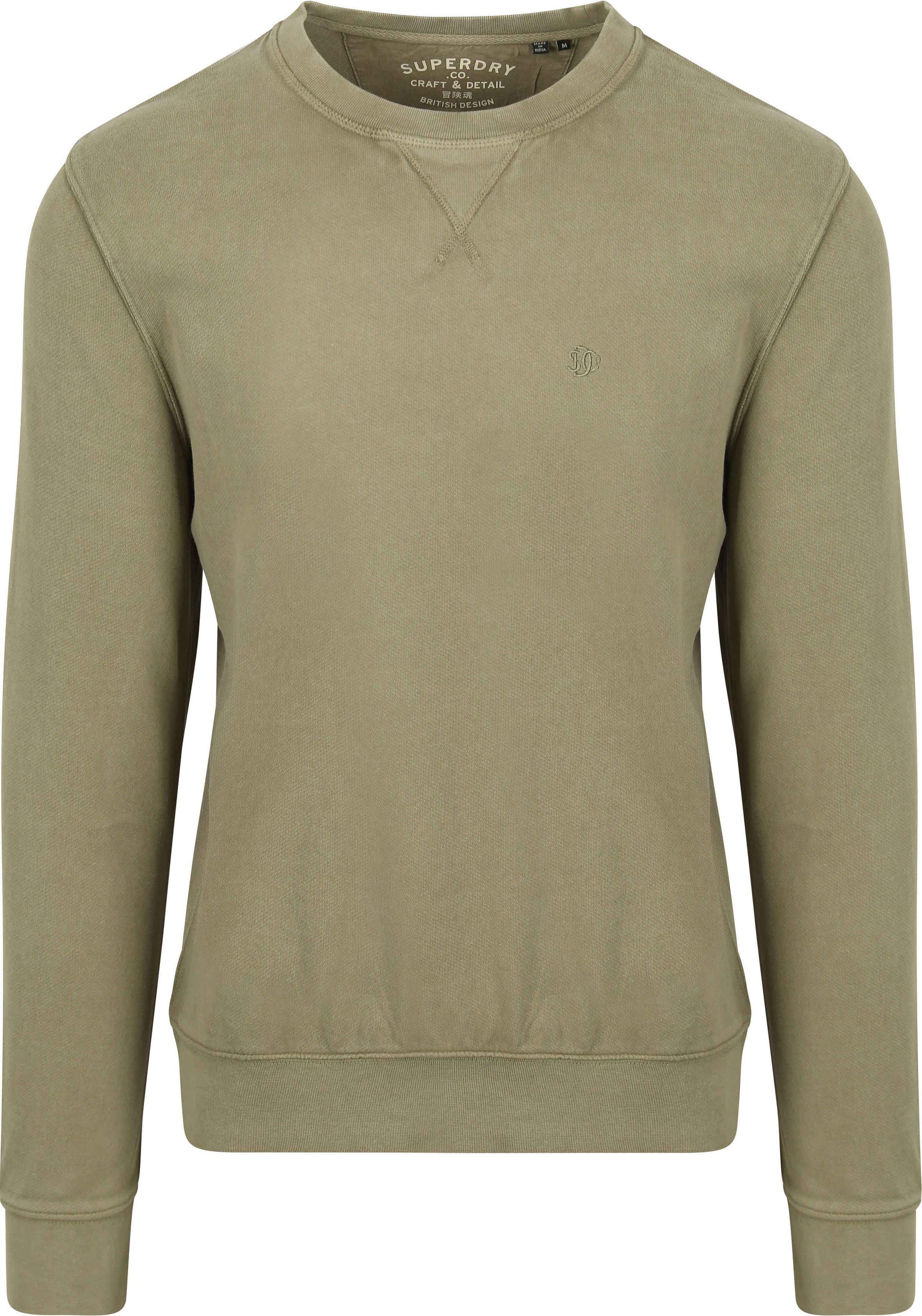 Superdry Sweater Classic Essential Olive Green M2014174A-1KH order online | Suitable