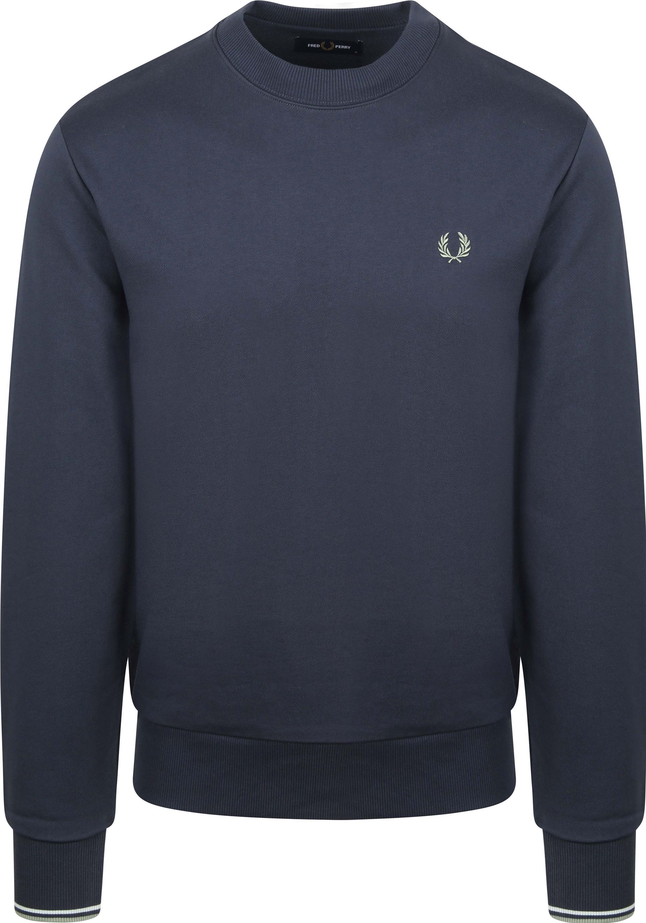 Fred Perry Sweater Logo Navy order online | M7535-Z47 | Suitable Lithuania