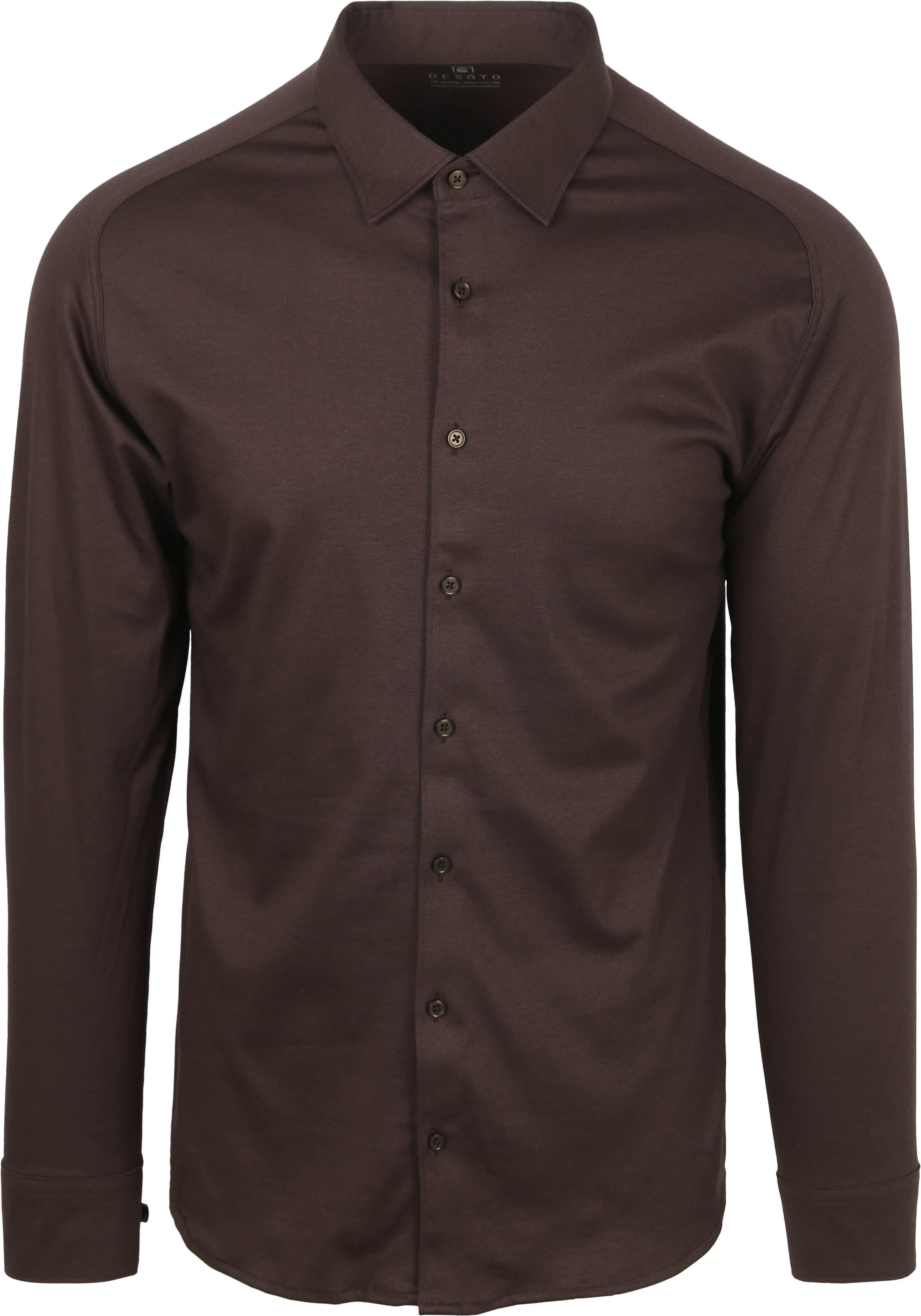 Desoto Skjorta Easy-Care Kent Brun 97028-3-882